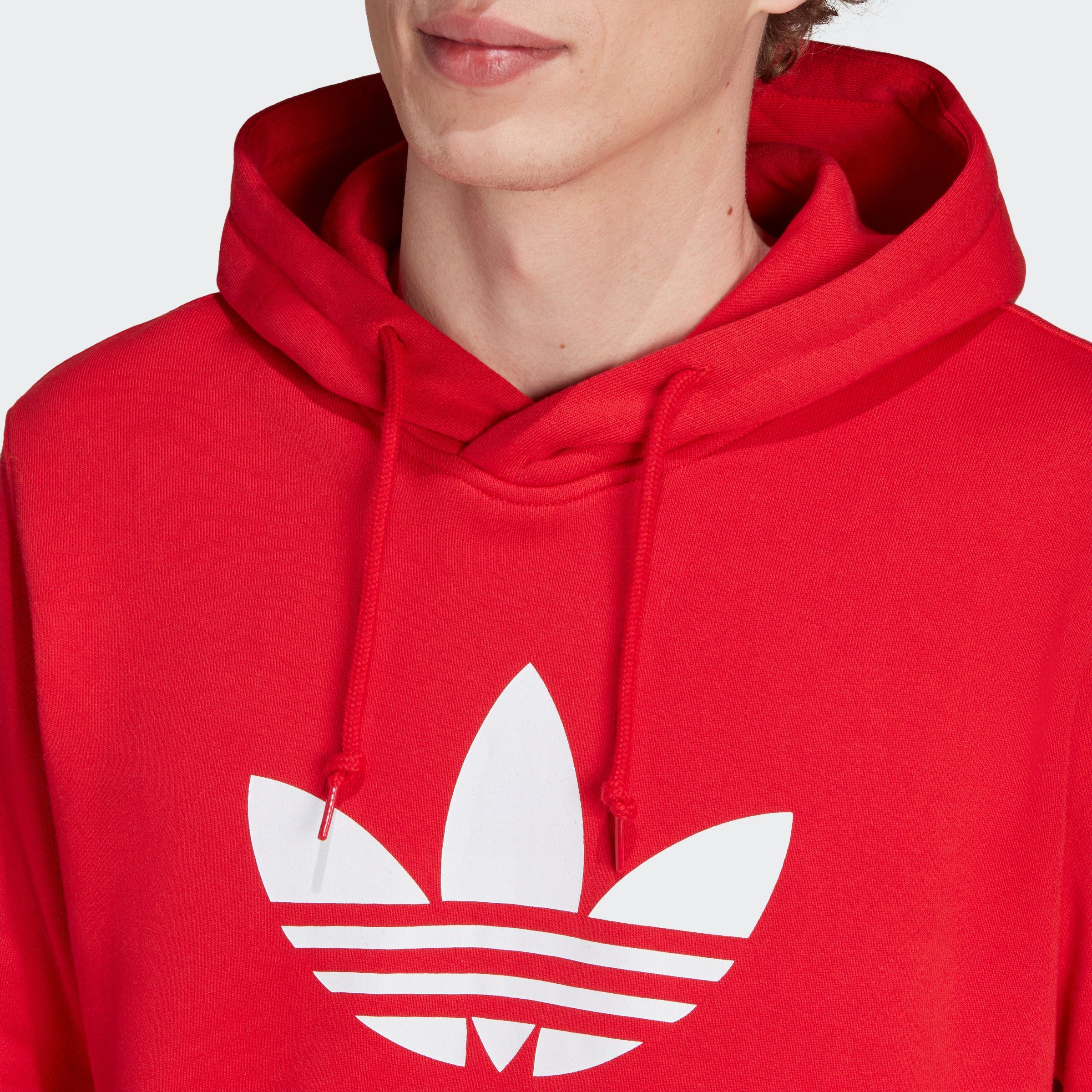 adidas Originals Hoodie TREFOIL HOODY Hoodie, sweatshirt met grote logo-opdruk