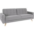 exxpo - sofa fashion 3-zitsbank grijs