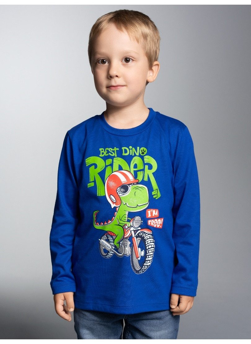 Trigema Sweatshirt Langarmshirt met coole dino-print