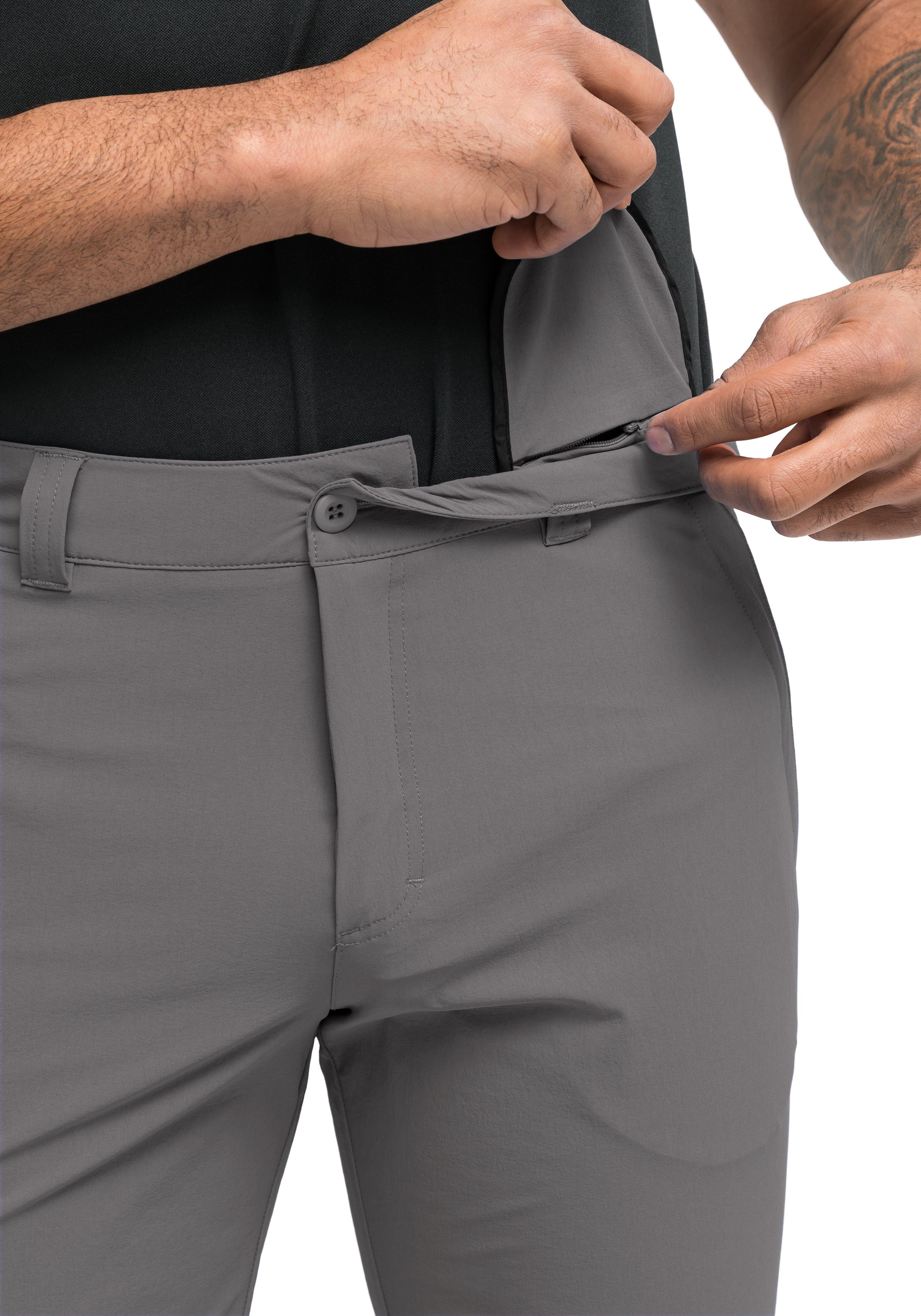 Maier Sports Functionele short Huang Heren shorts, korte outdoor-broek, bermuda met 4 zakken, regular fit