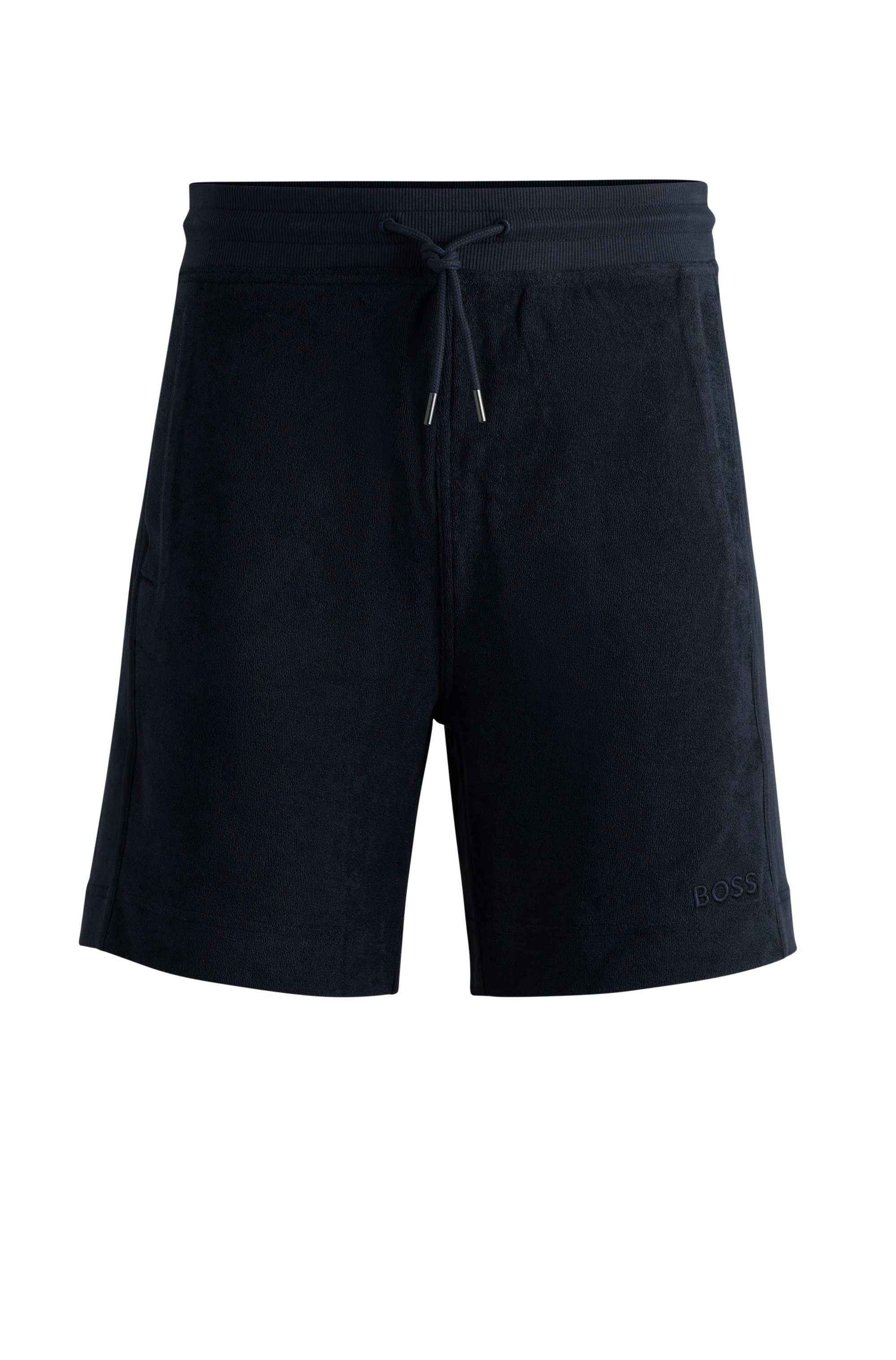 Boss Orange Geweven broek SeeTowel met koord
