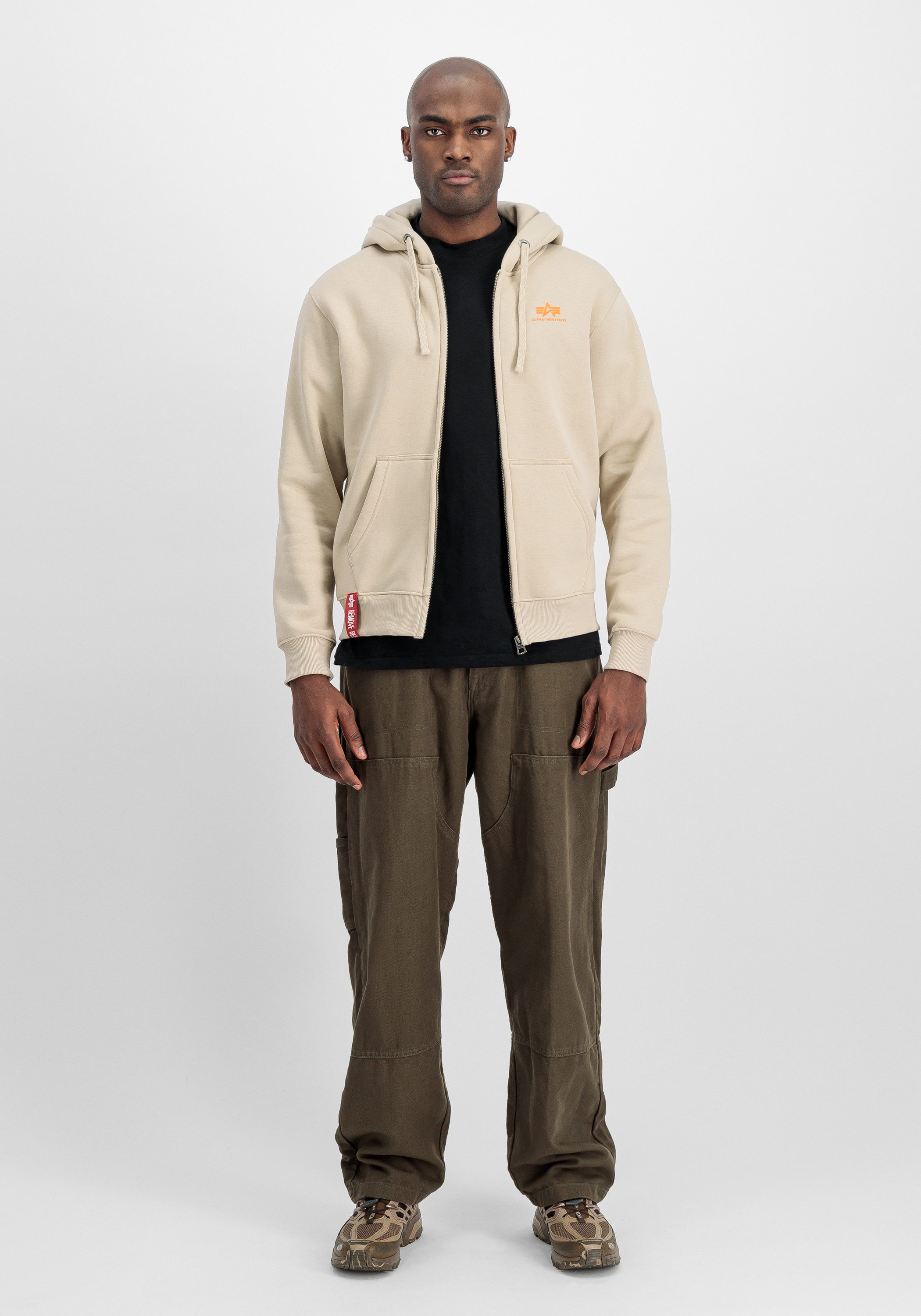Alpha Industries Hoodie Alpha Industries Men - Hoodies Basic Zip Hoodie SL