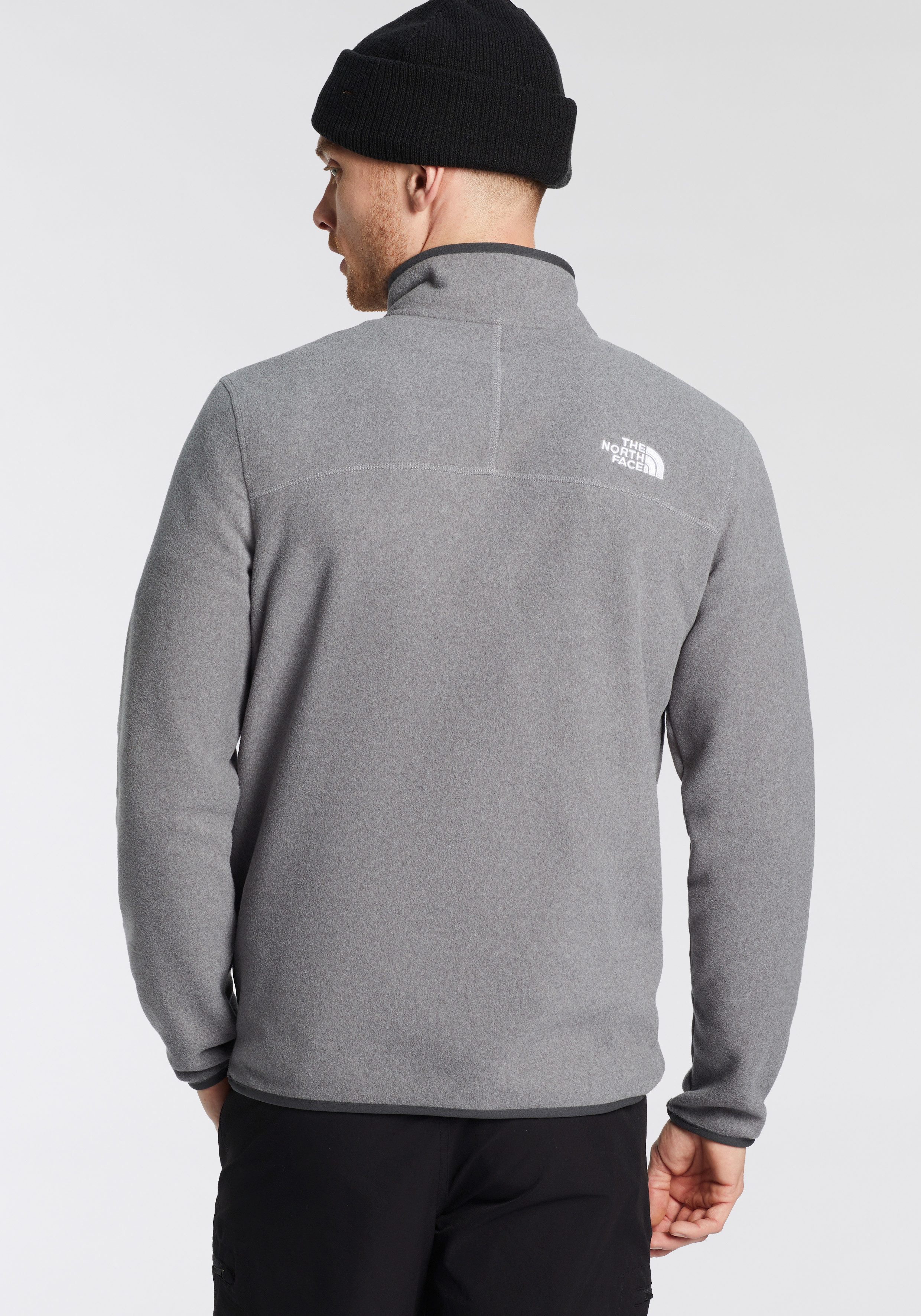 The North Face Fleecetrui M 100 GLACIER 1/4 ZIP - EU met subtiele logo- borduursels (1-delig)