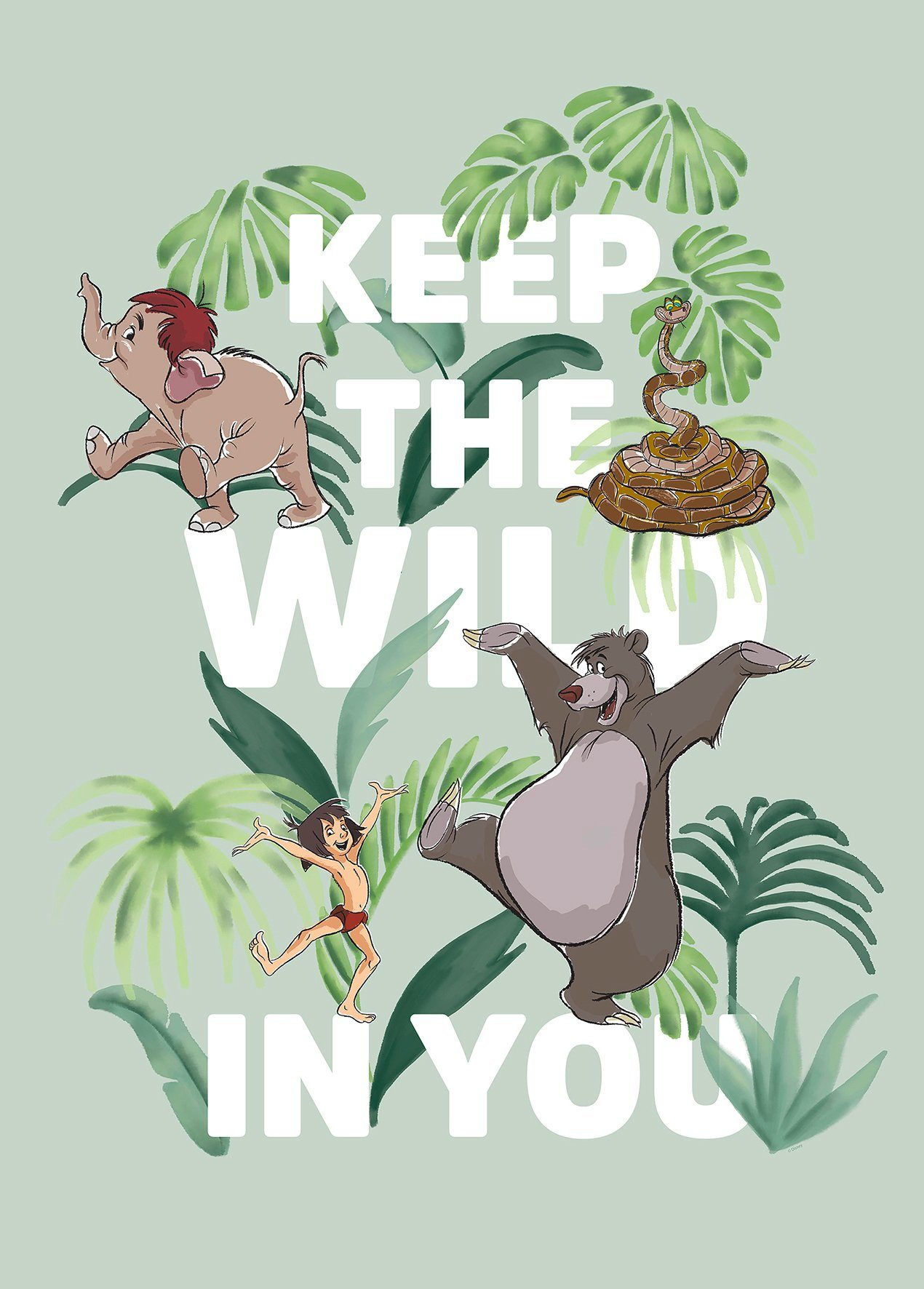 Komar Poster Jungle Book keep the wild