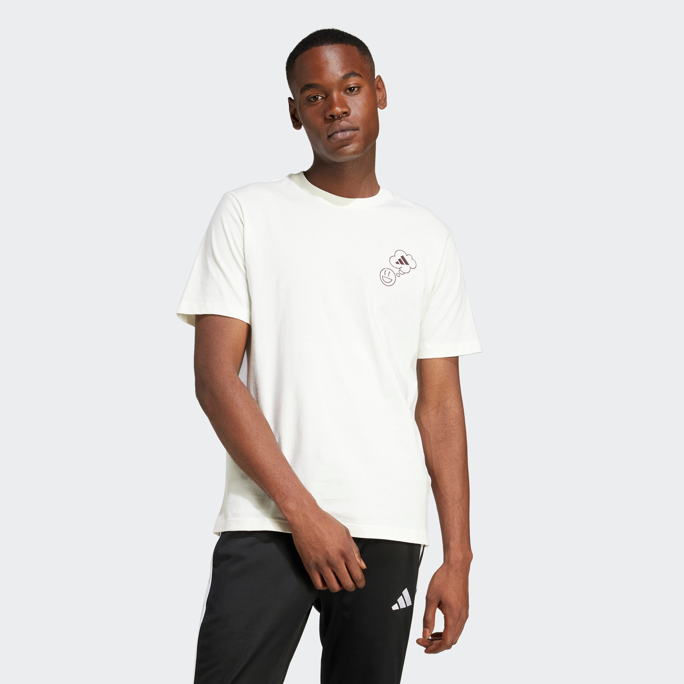 adidas Sportswear T-shirt M L VERB CIR T