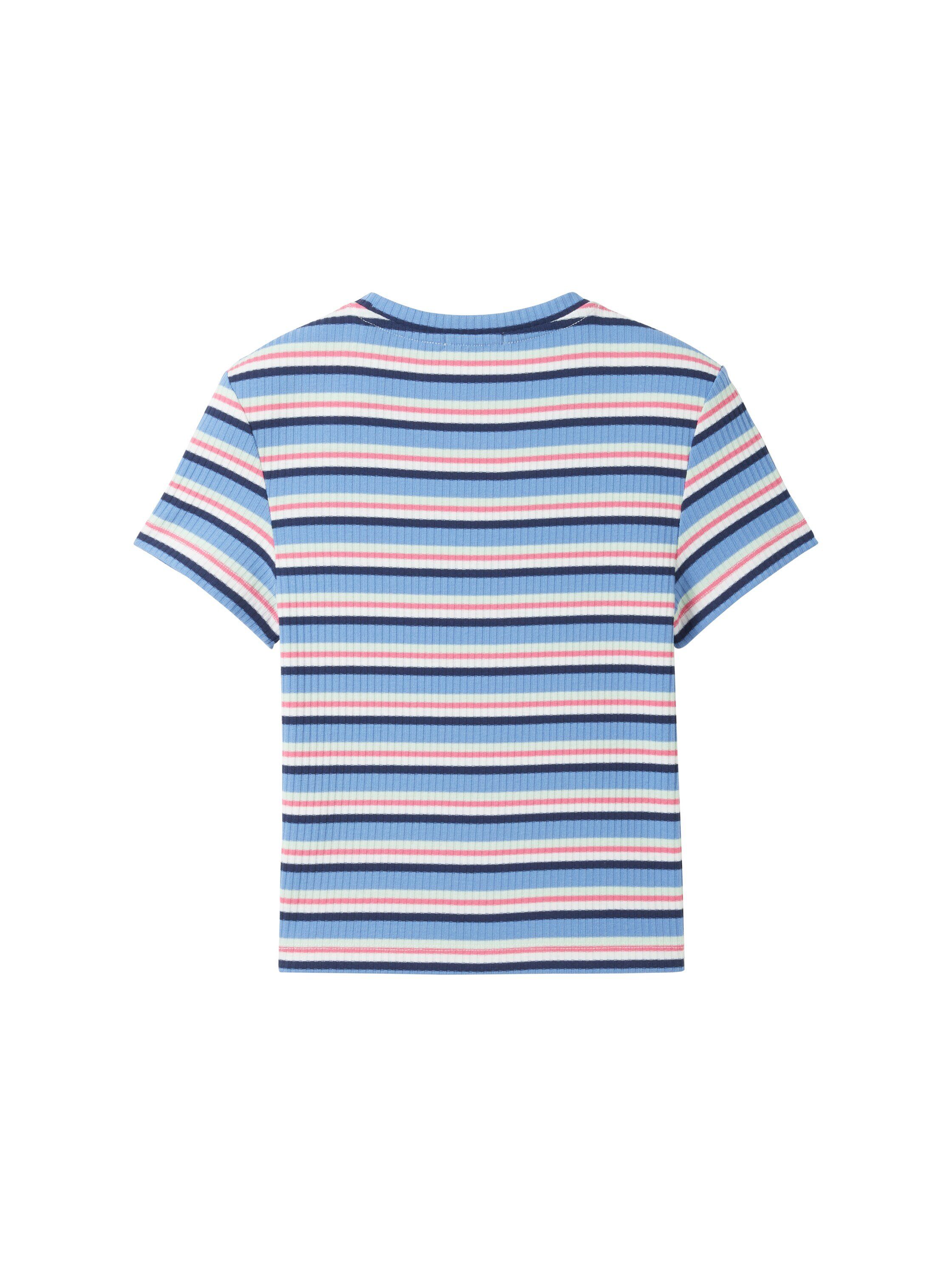 Tom Tailor T-shirt in streep-look