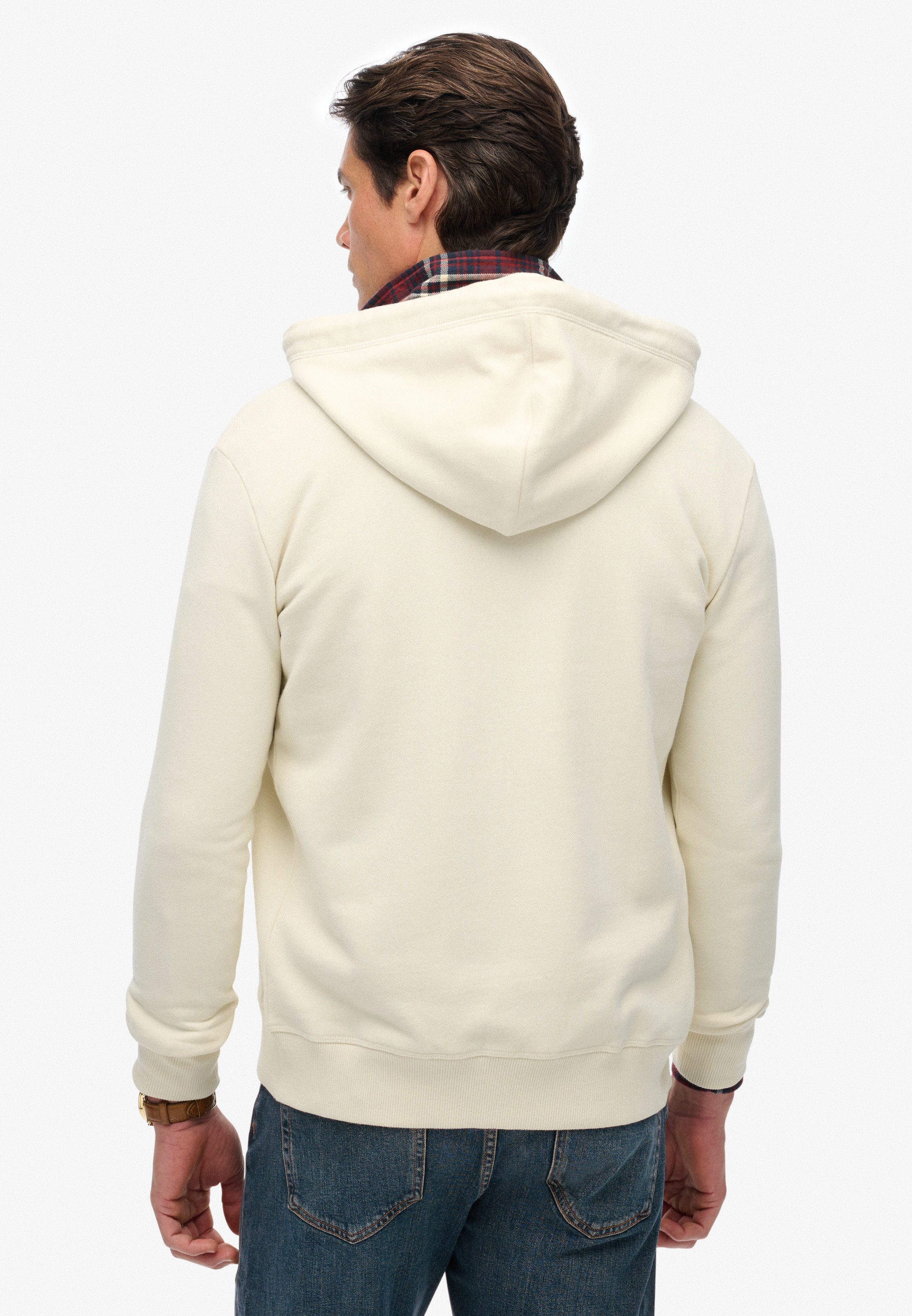 Superdry Capuchonsweatvest ESSENTIAL LOGO ZIP HOODIE HB