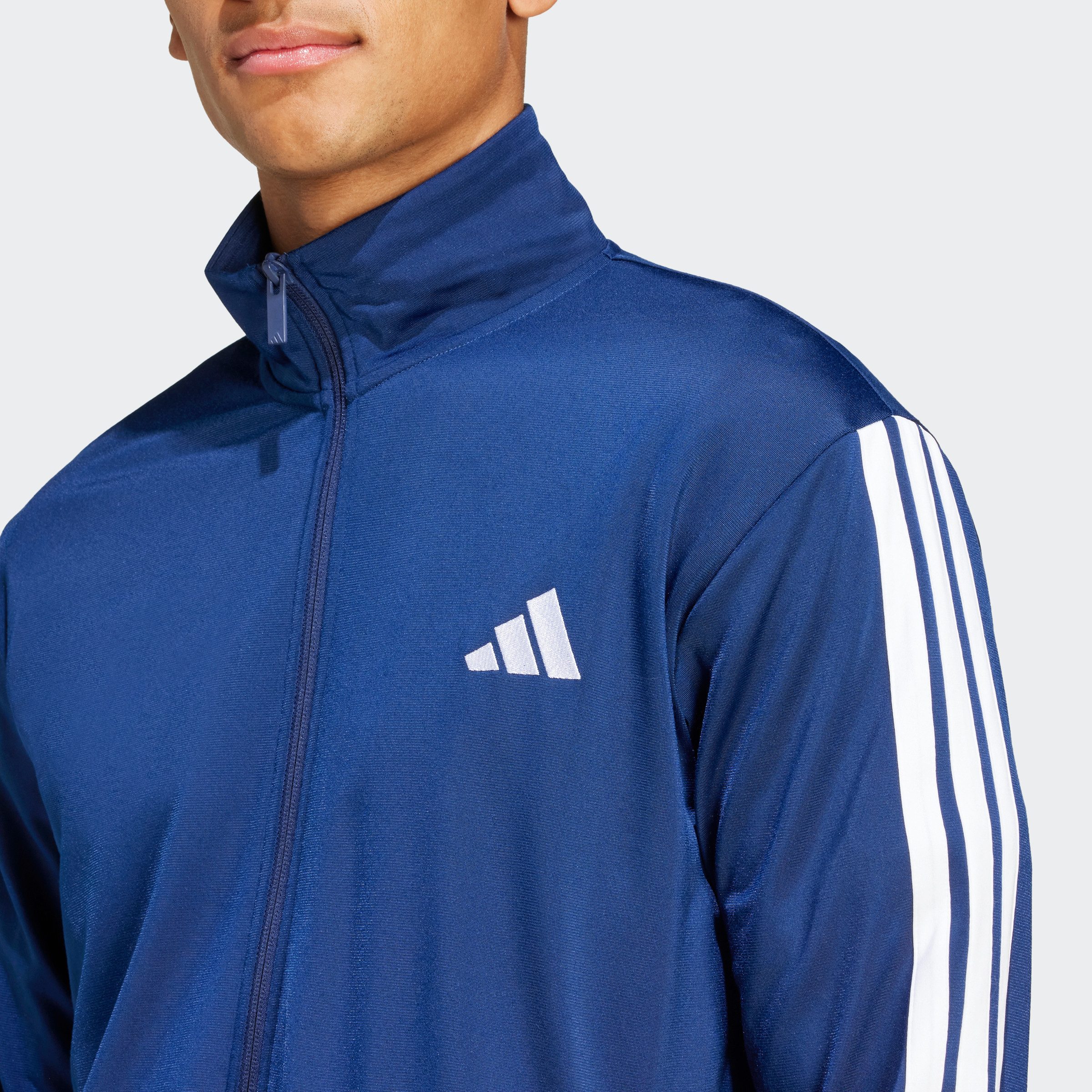 adidas Sportswear Trainingspak M 3S TR TT TS Basic 3-strepen tricot (2-delig)
