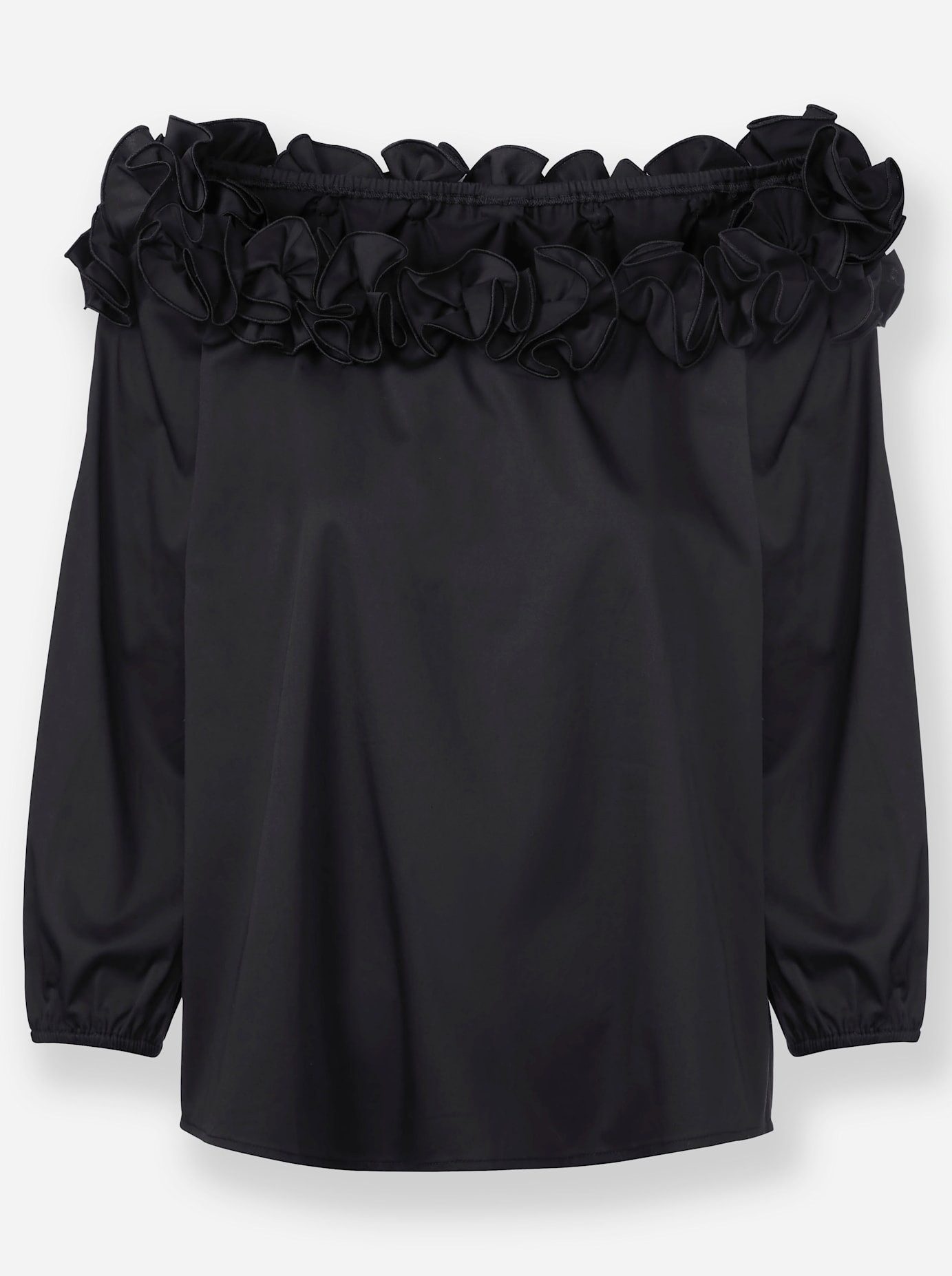 heine Blouse met carmenhals