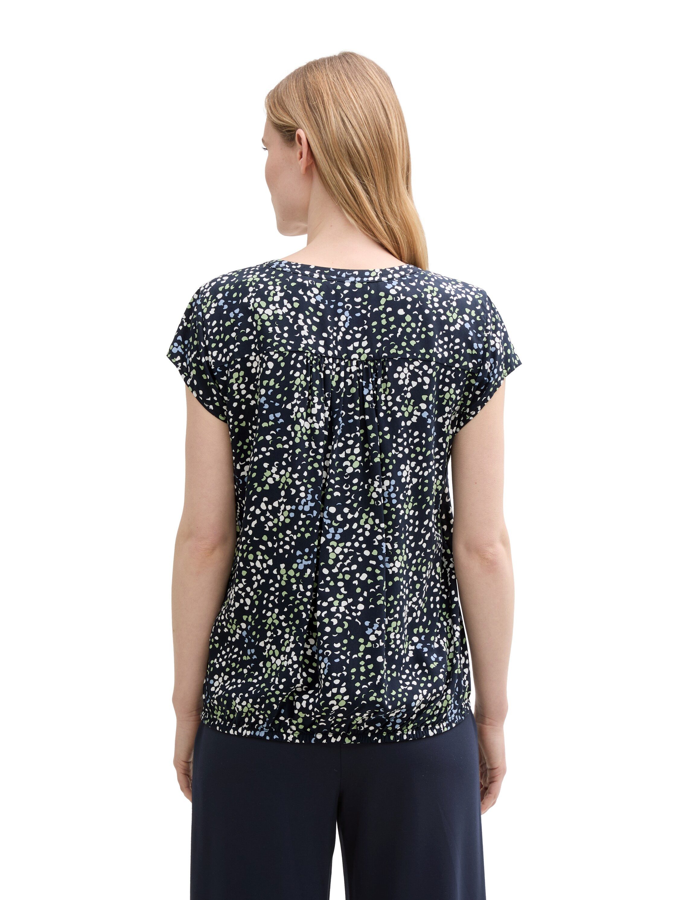 Tom Tailor Blouse met korte mouwen met grafisch patroon