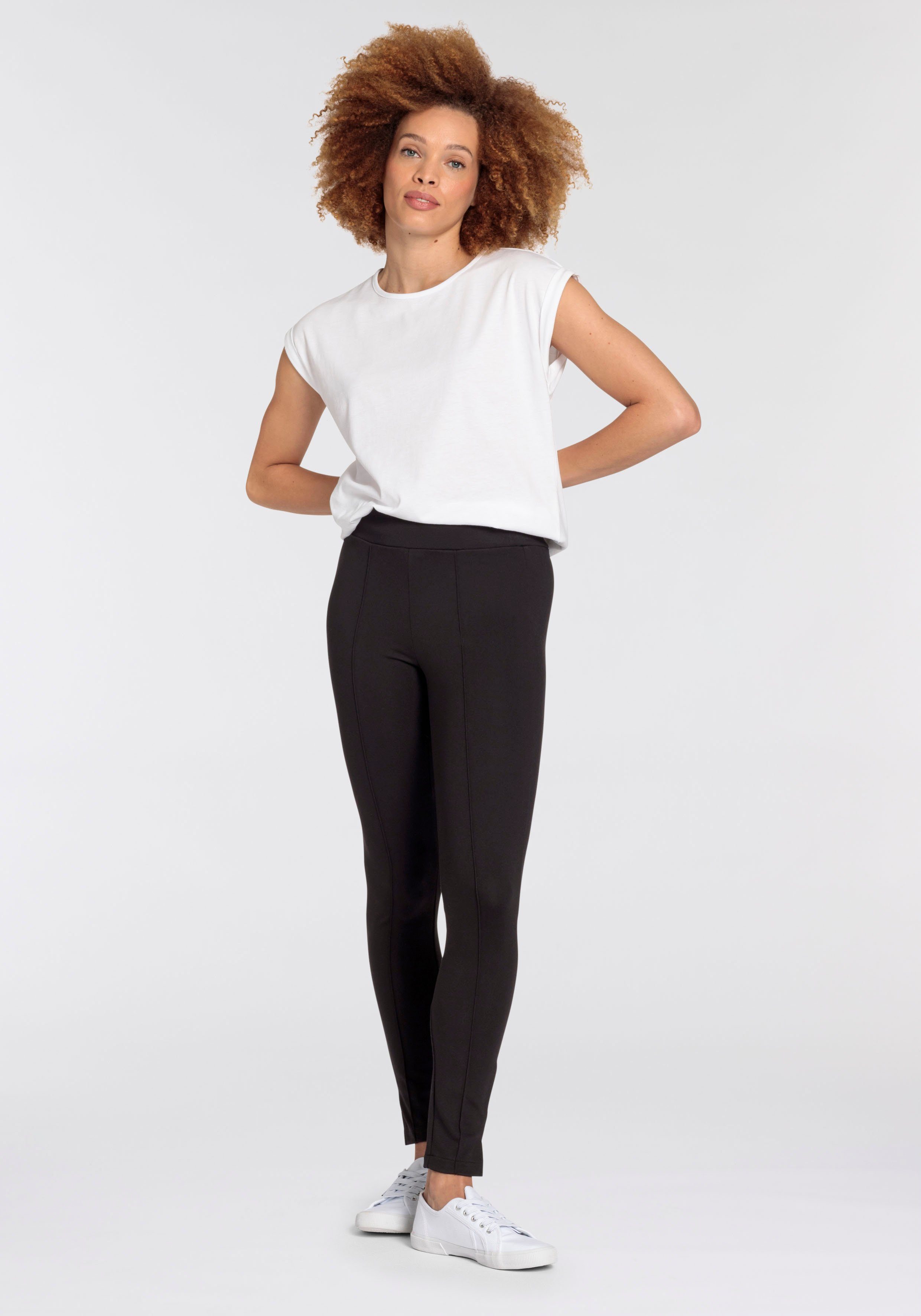 Boysen's Comfortbroek met modieuze biezen en extra brede elastische tailleband - nieuwe collectie