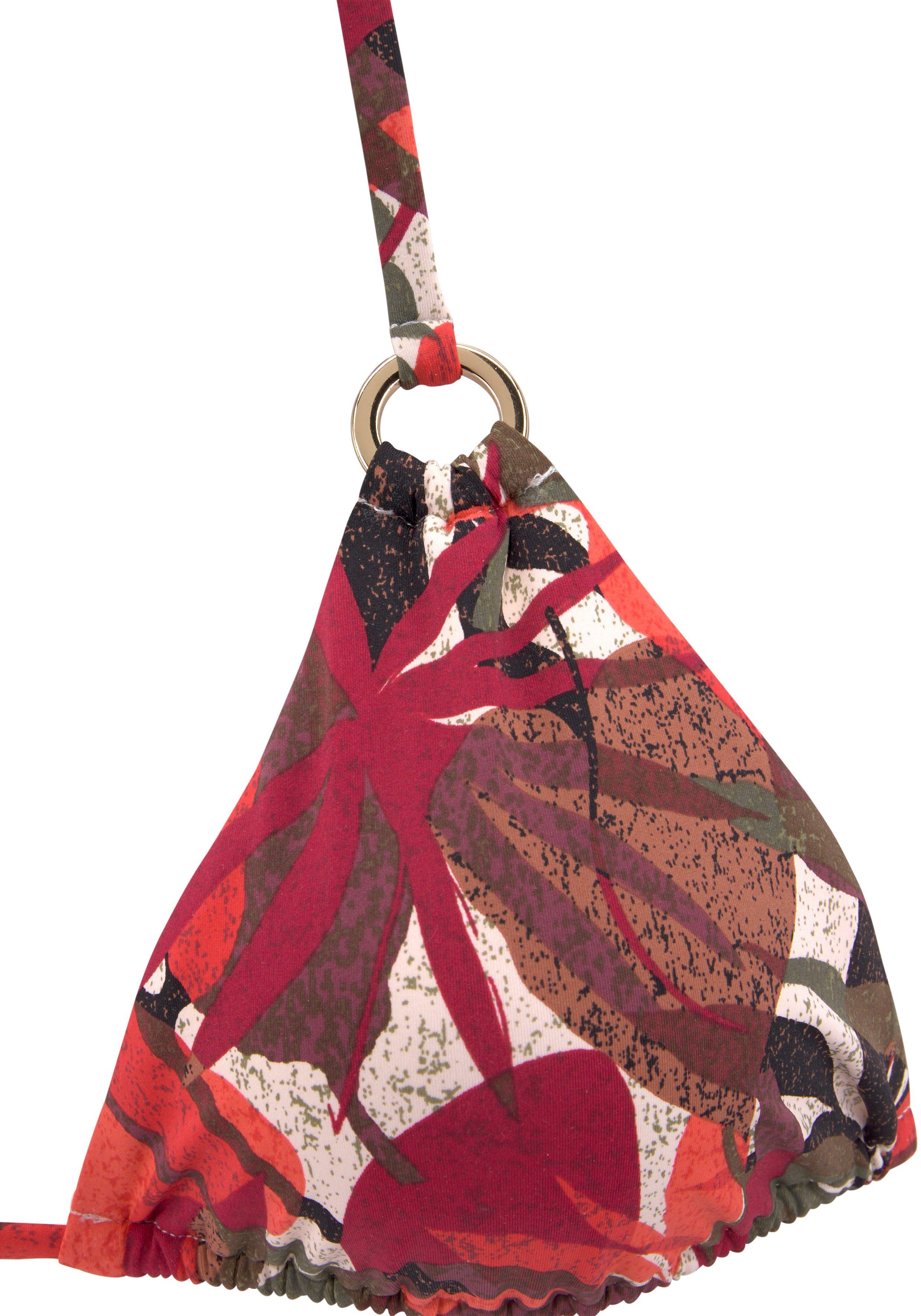 Lascana Triangel-bikinitop AVA in tropisch design