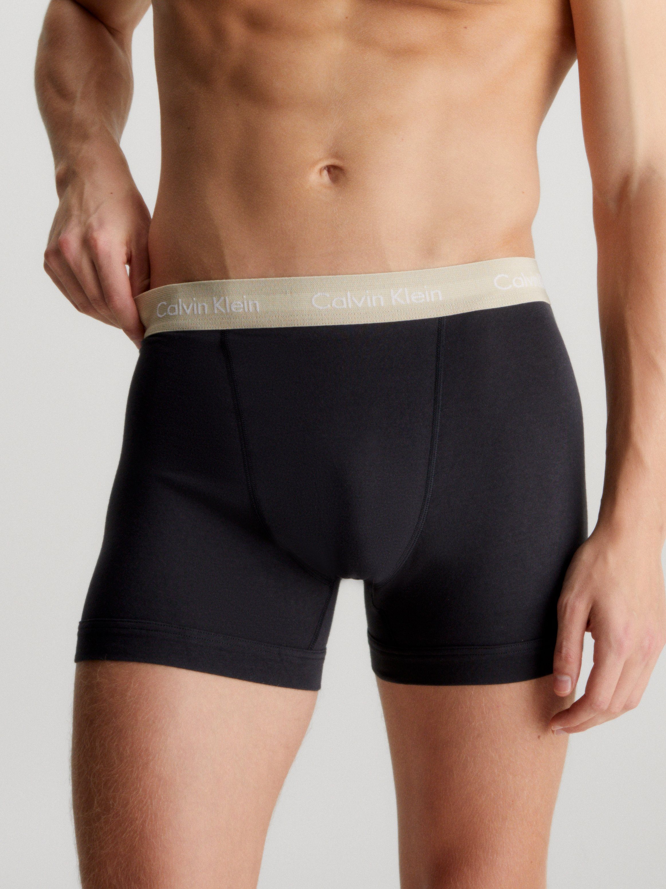Calvin Klein Trunk 3PK met elastische logo-band (3 stuks)