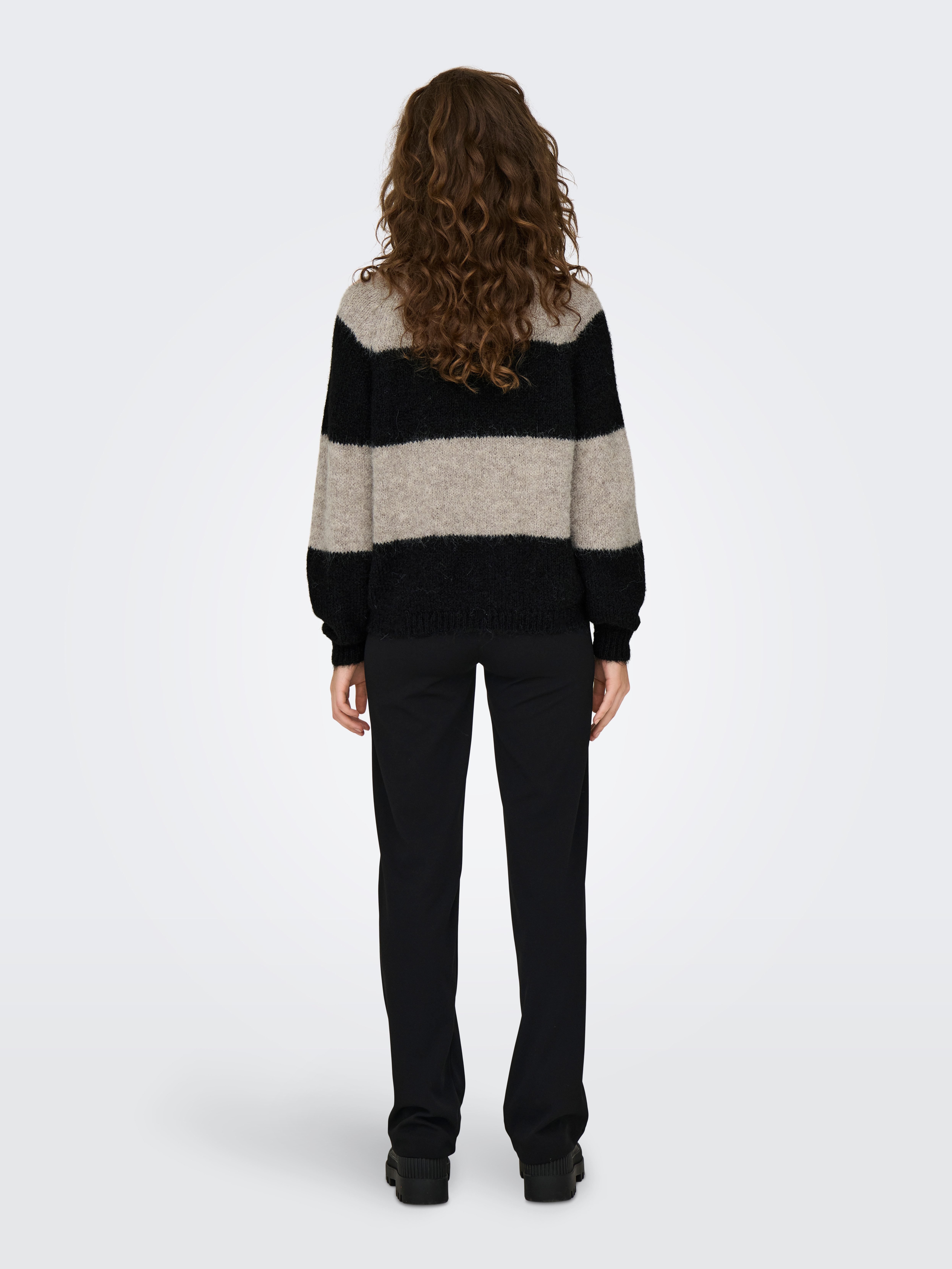 JDY Trui met staande kraag ZOEY LIFE L S HN RAGLAN PUL KNT NOOS