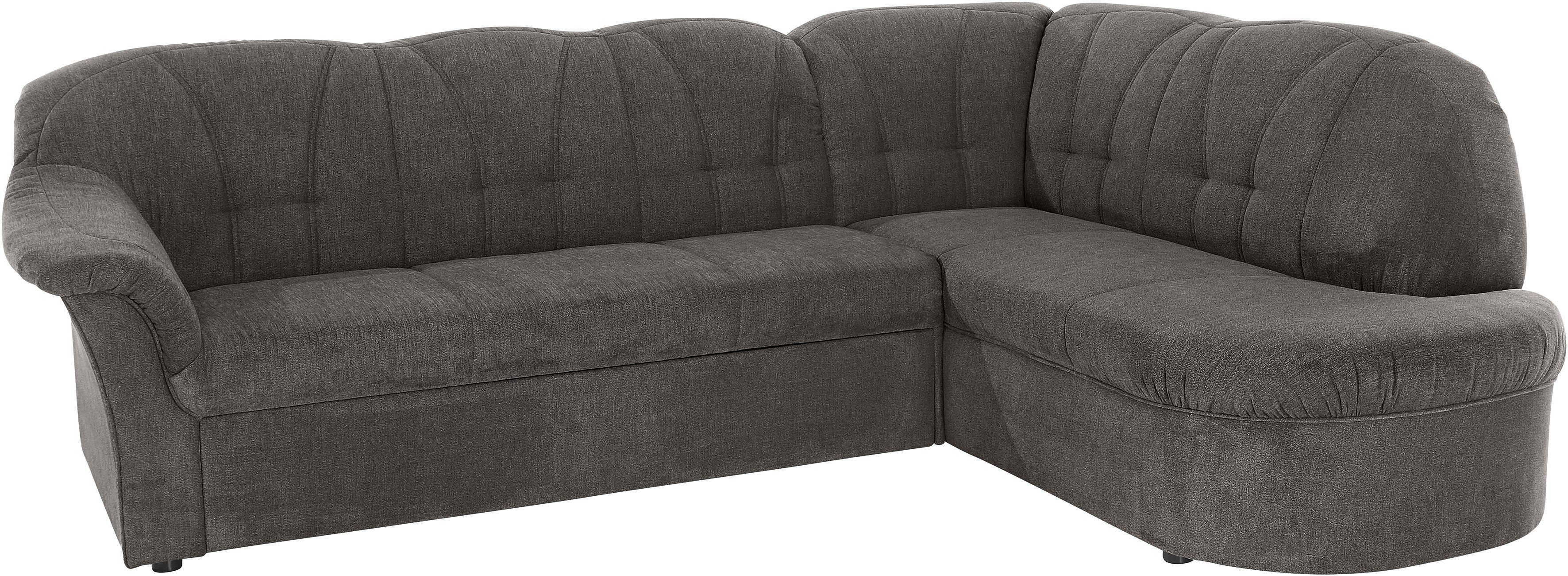 DOMO collection Hoekbank Pegnitz, elegante rugsteppingen, tijdloze vormtaal, L-vorm