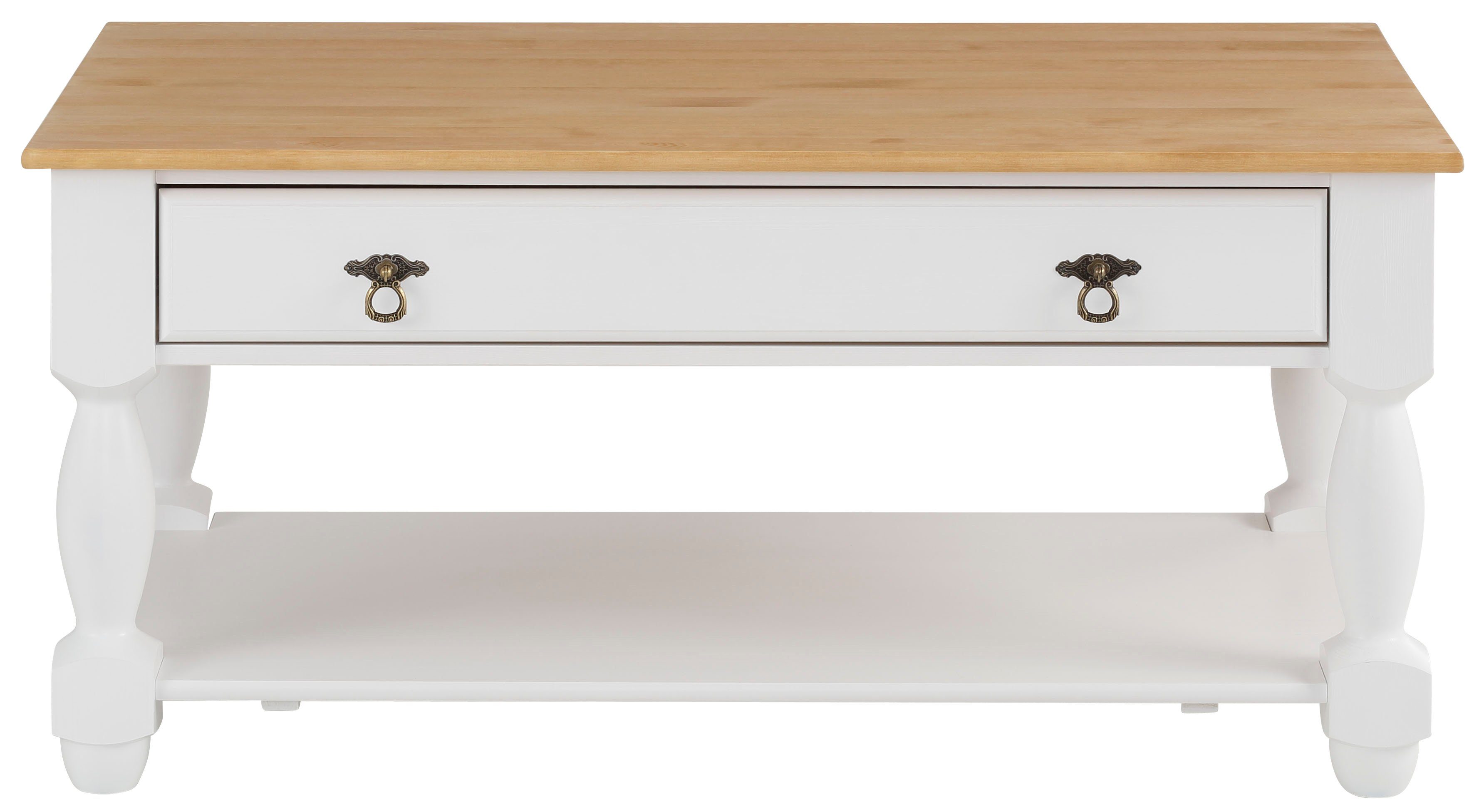 Home affaire Salontafel Sulm met een lade en een plank