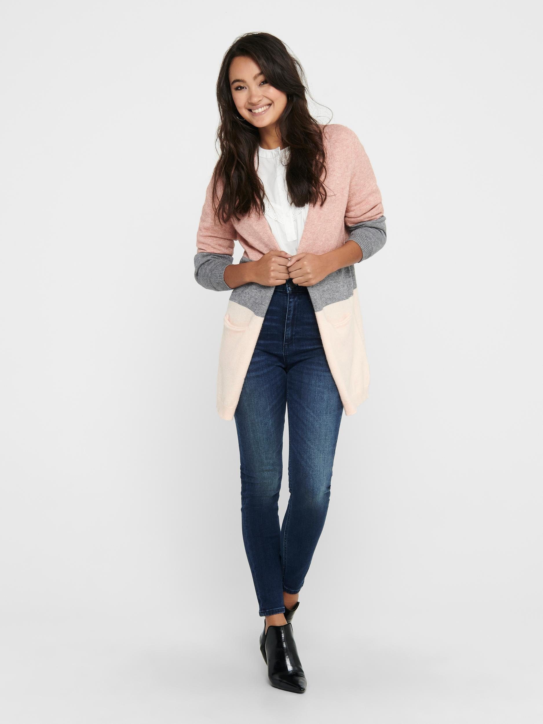 Only Cardigan ONLQUEEN L/S LONG CARDIGAN KNT NOOS