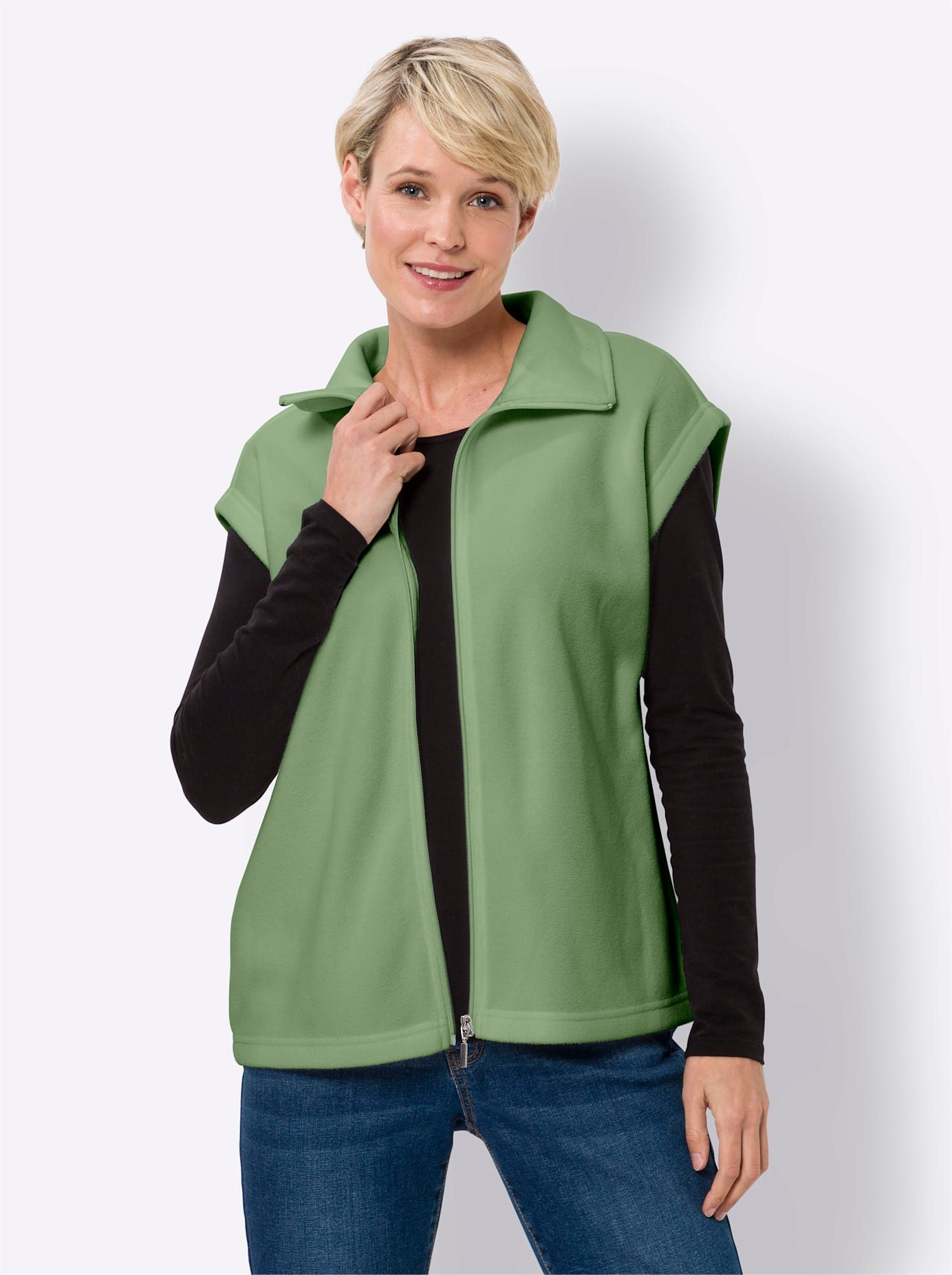 Classic Basics Mouwloos fleecevest
