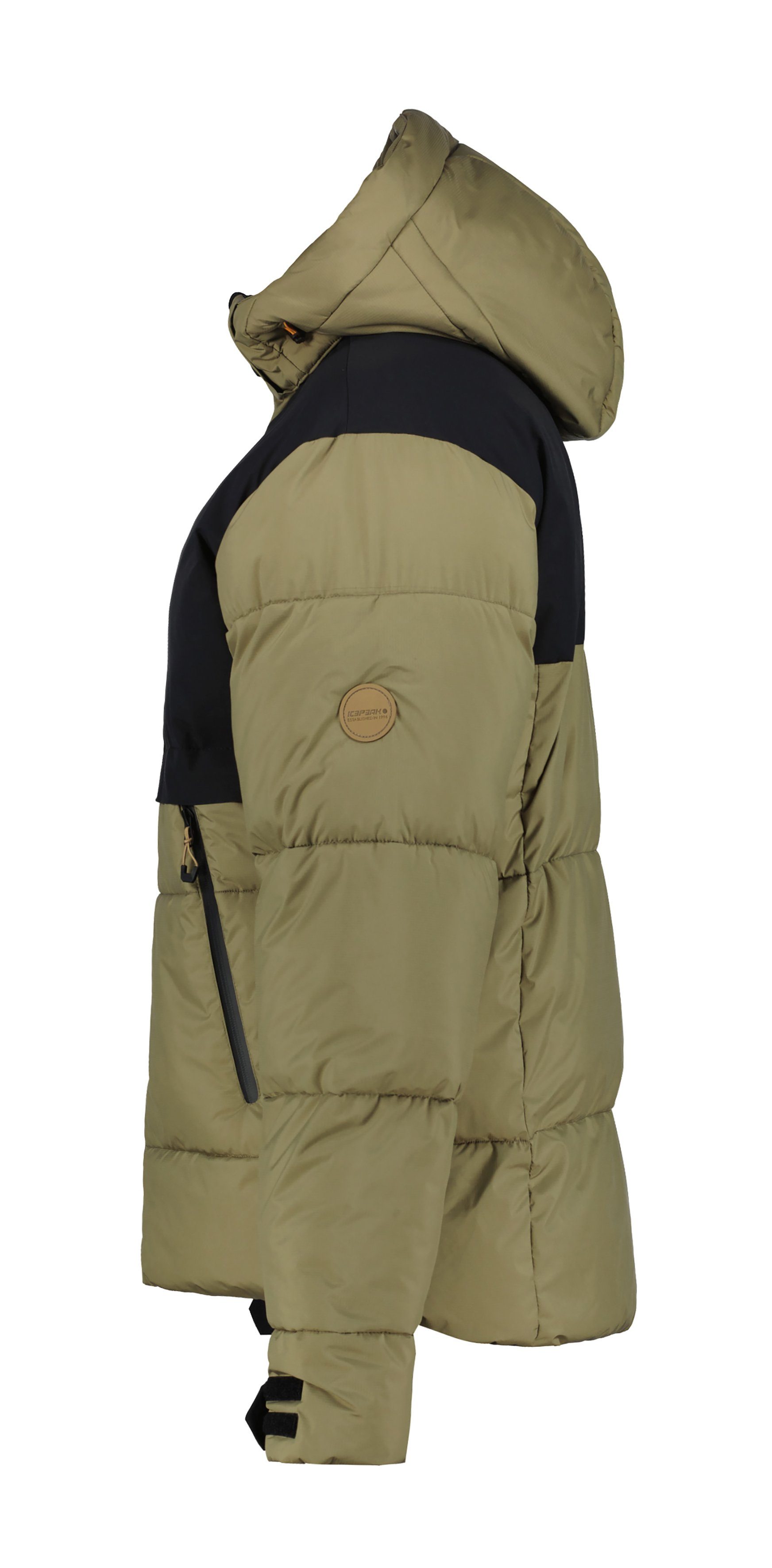 Icepeak Functioneel jack ICEPEAK BRISTOL met subtiele logopatch op de bovenarm