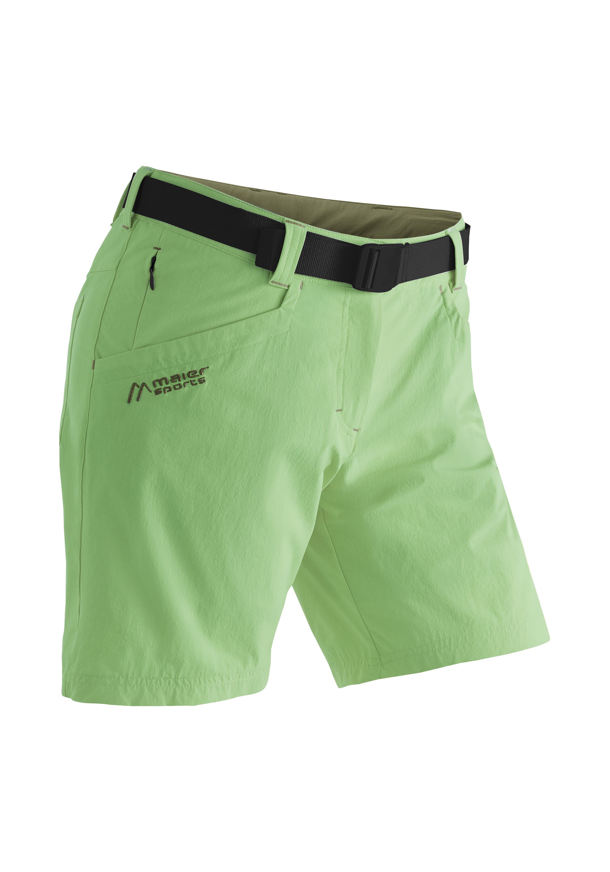 Maier Sports Functionele short Lulaka Shorts Dames shorts korte wandelbroek outdoorbroek met 4 zakken regular fit