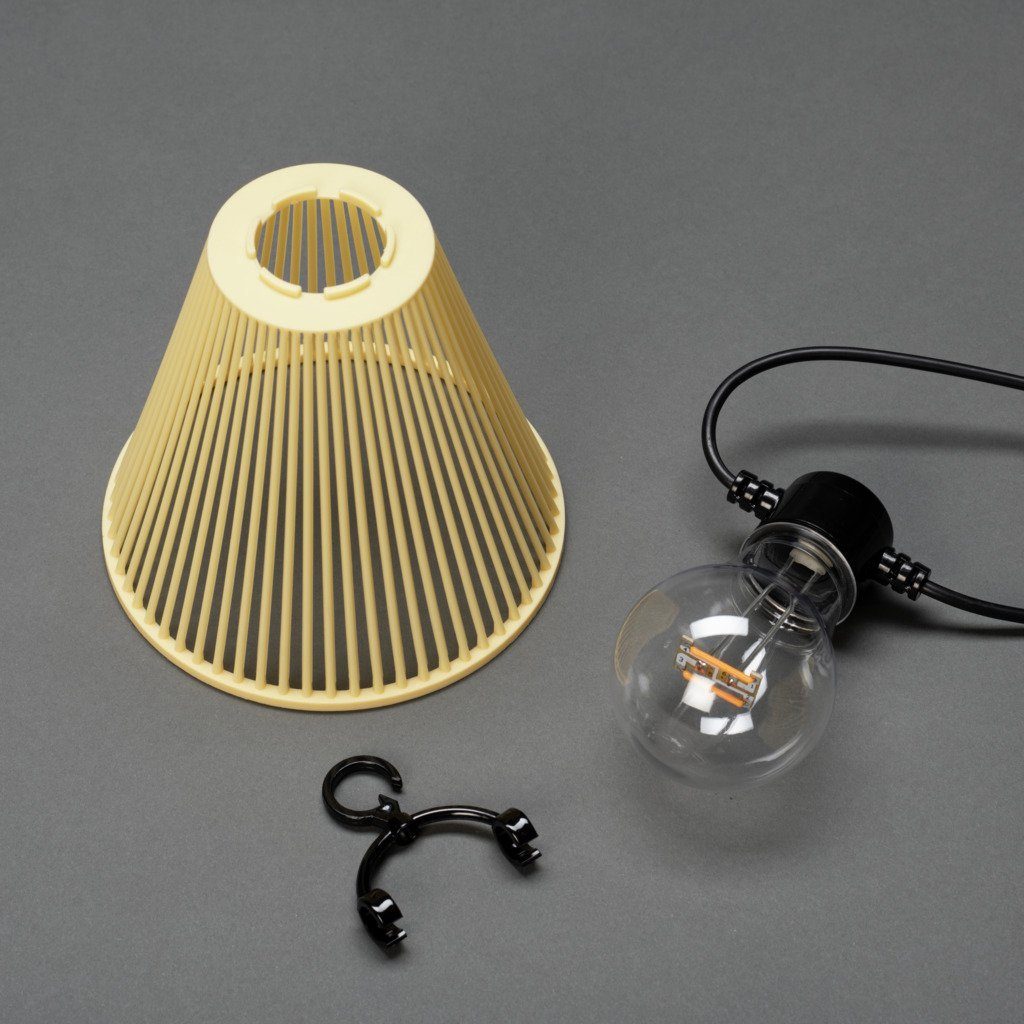 KONSTSMIDE Led-lichtsnoer 10 heldere lampen / amberkleurige diodes