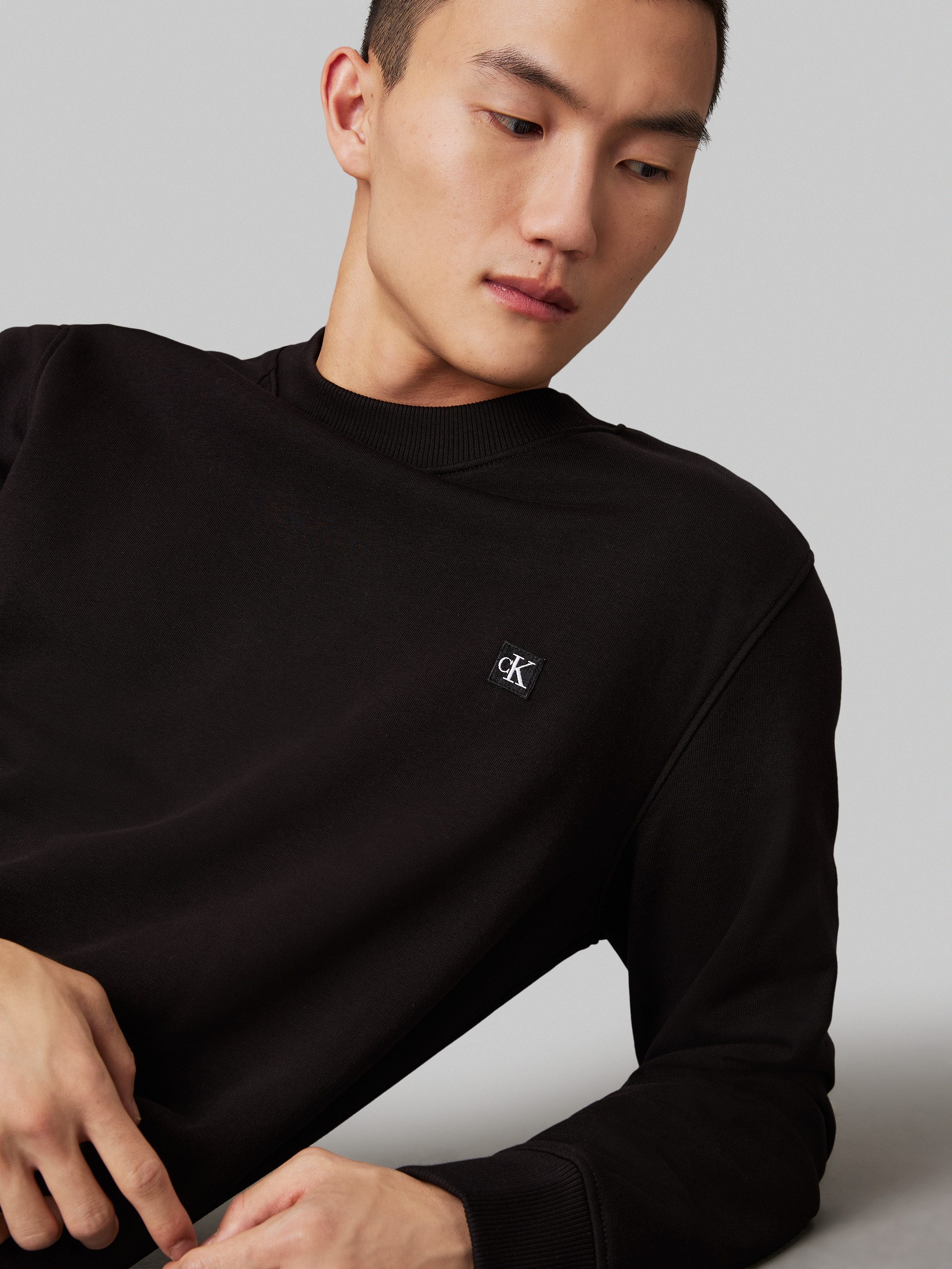 Calvin Klein Sweatshirt CK EMBRO BADGE CREW NECK