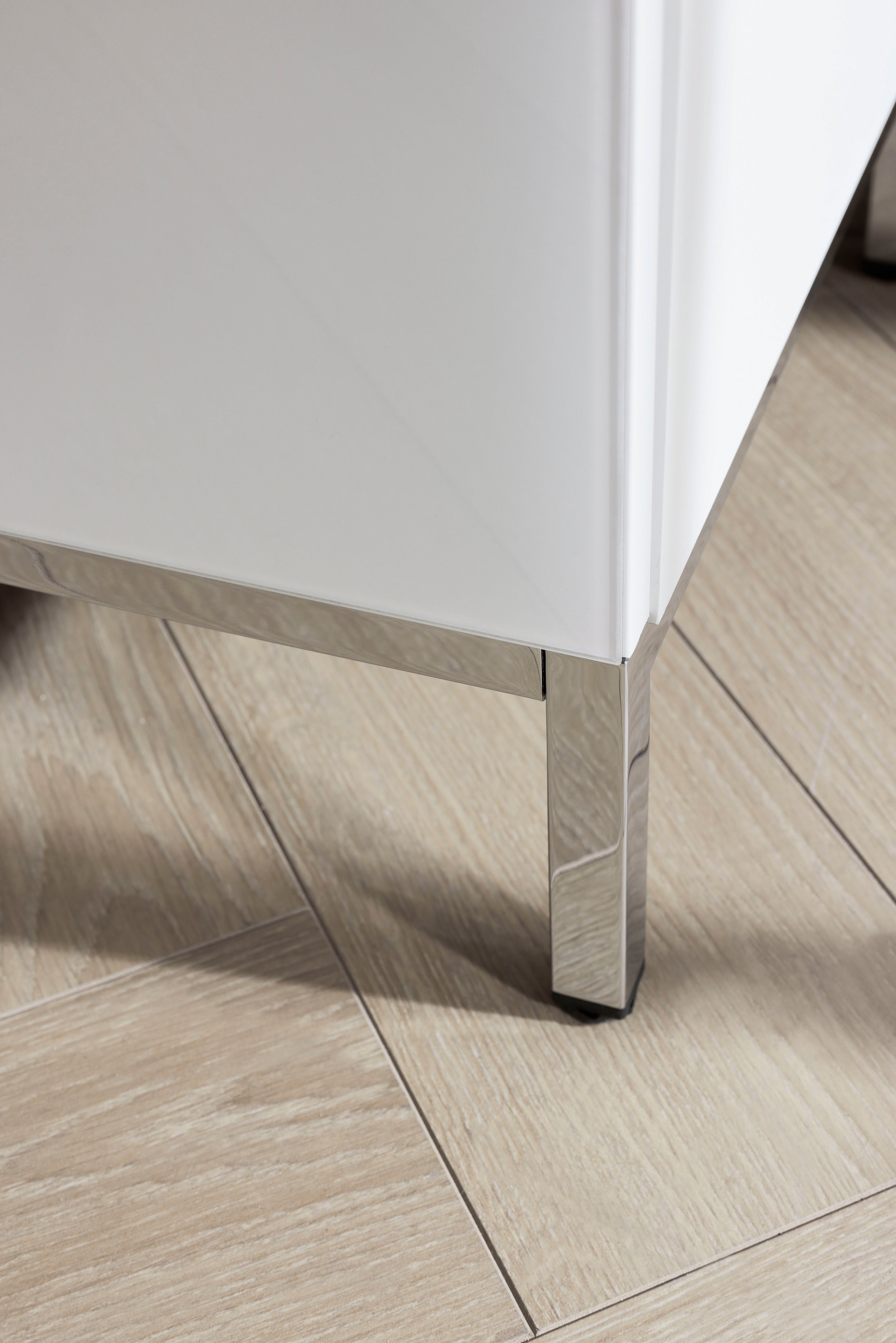 rauch Kast met laden en deuren Flipp 3-deurs, 5 lades, soft-close functie, bovenblad en glazen front