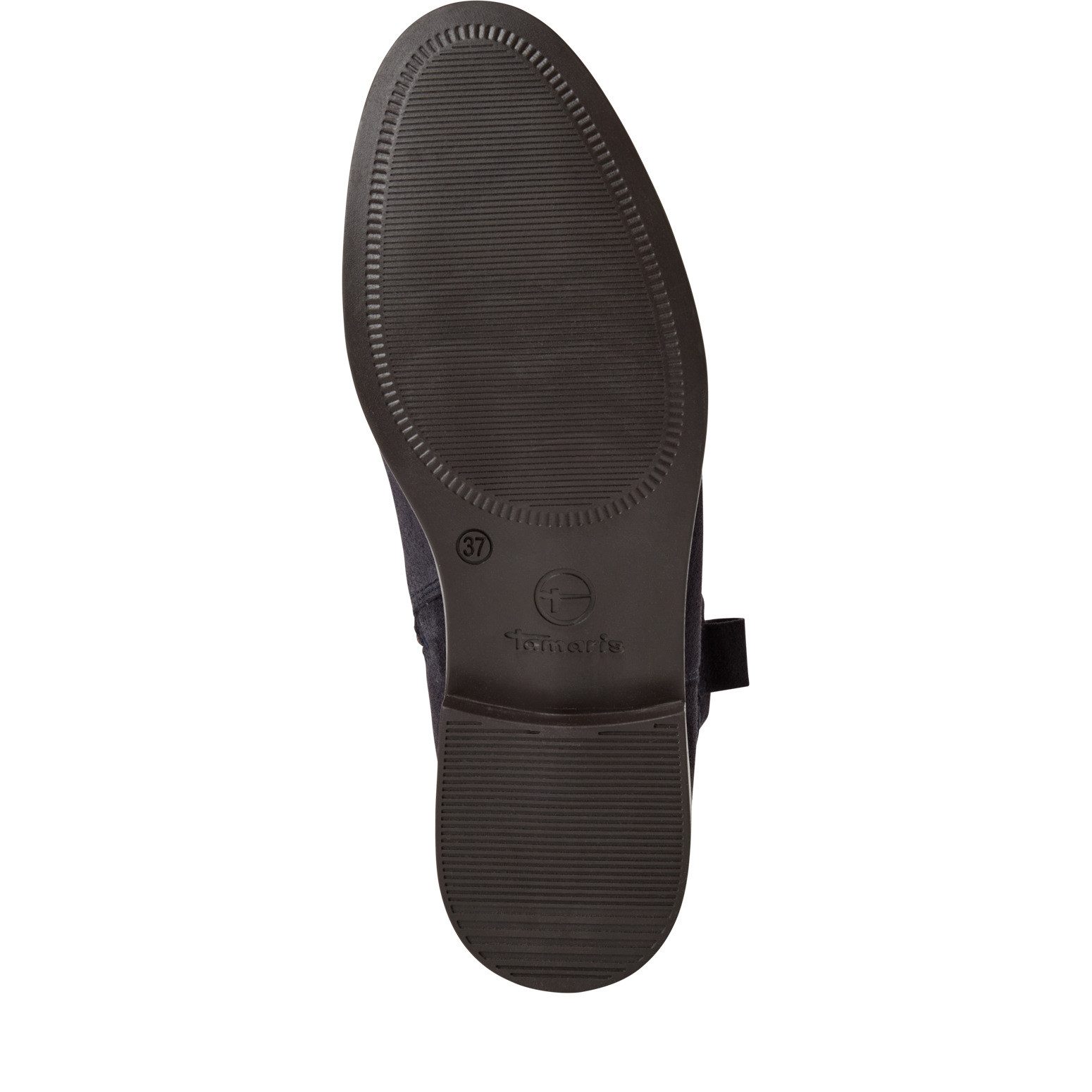 Tamaris Laarsjes , blokhak, laarzen met plooien in slouchy look