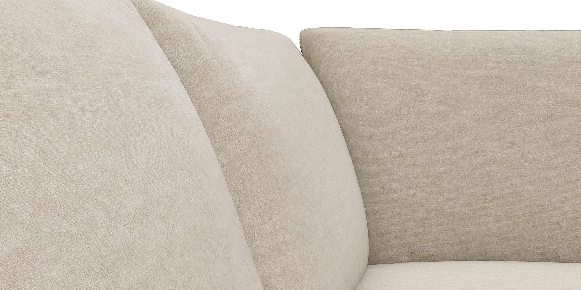FLEXLUX Hoekbank Fiore, zitconstructie met hoogwaardig koudschuim voor meer zitcomfort