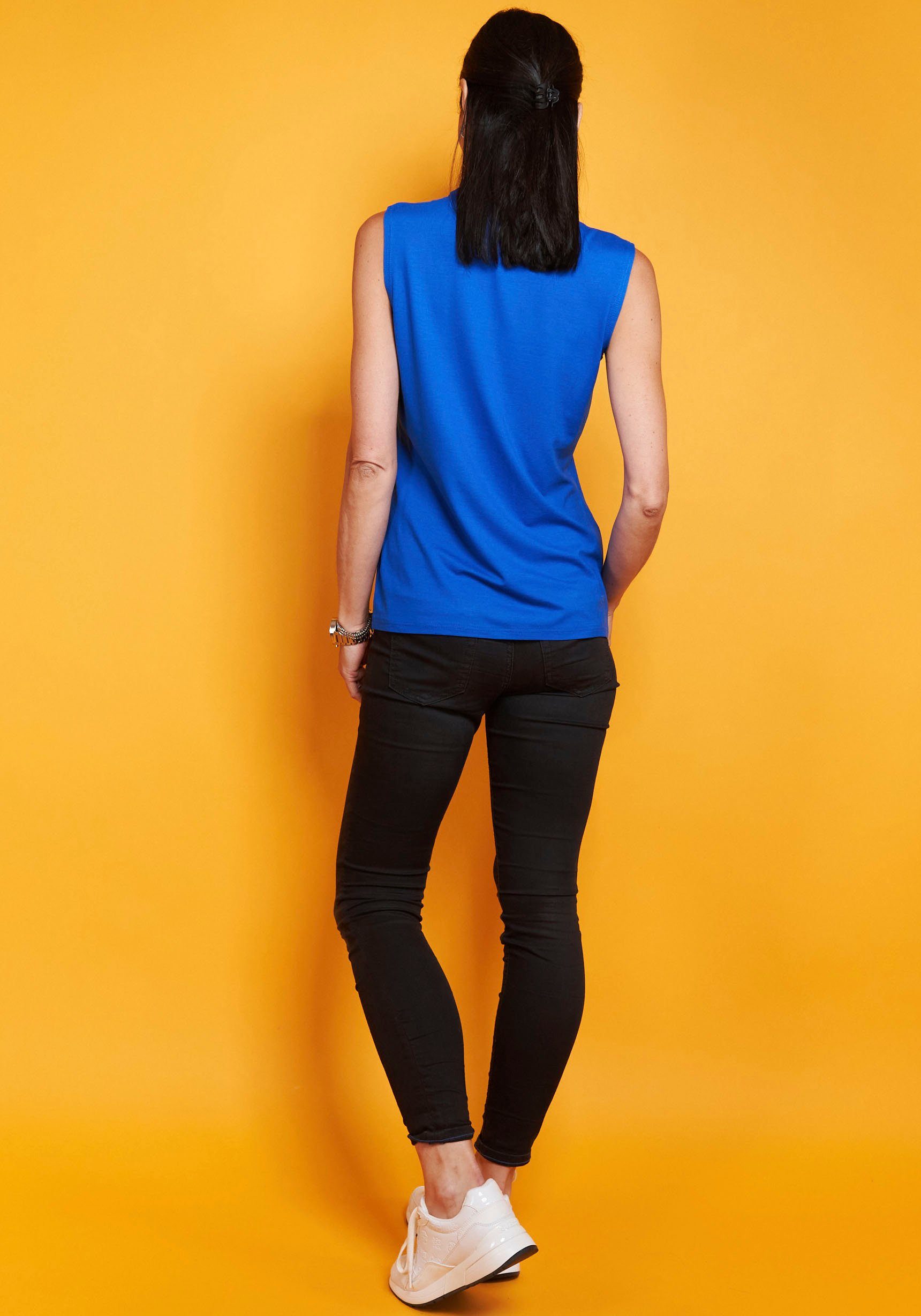 Seidel Moden Tanktop met col made in germany