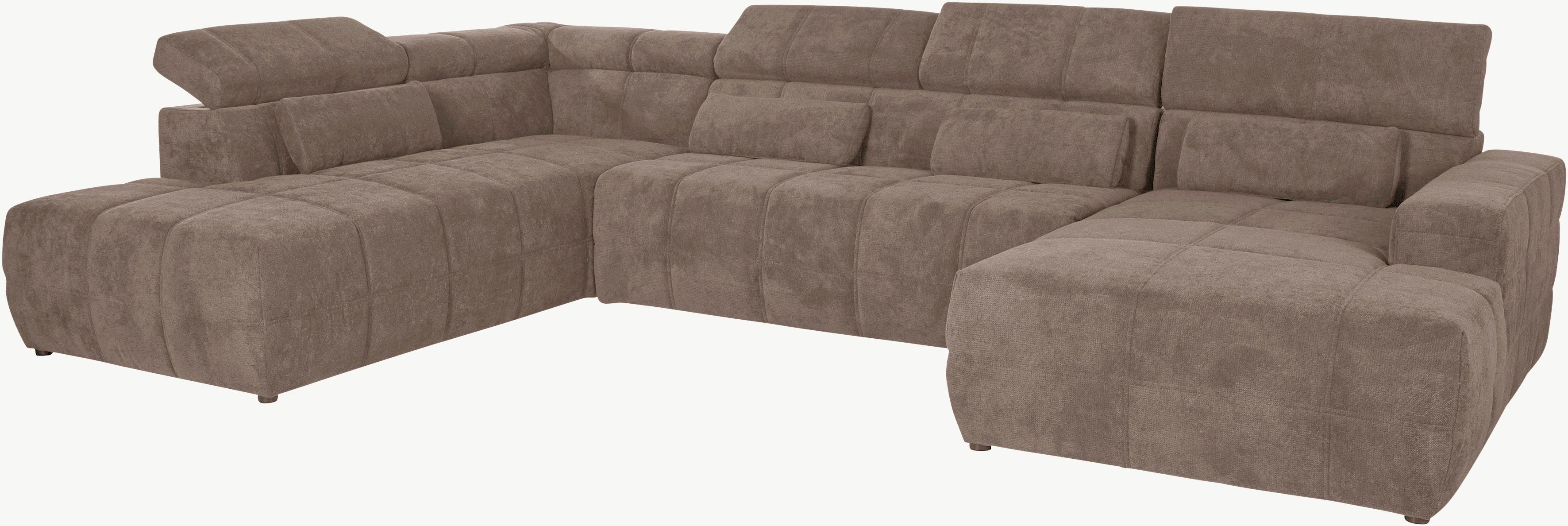 DOMO collection Zithoek Brandon veel bekledingssoorten, ook in cord en leer, incl. nierenkussen