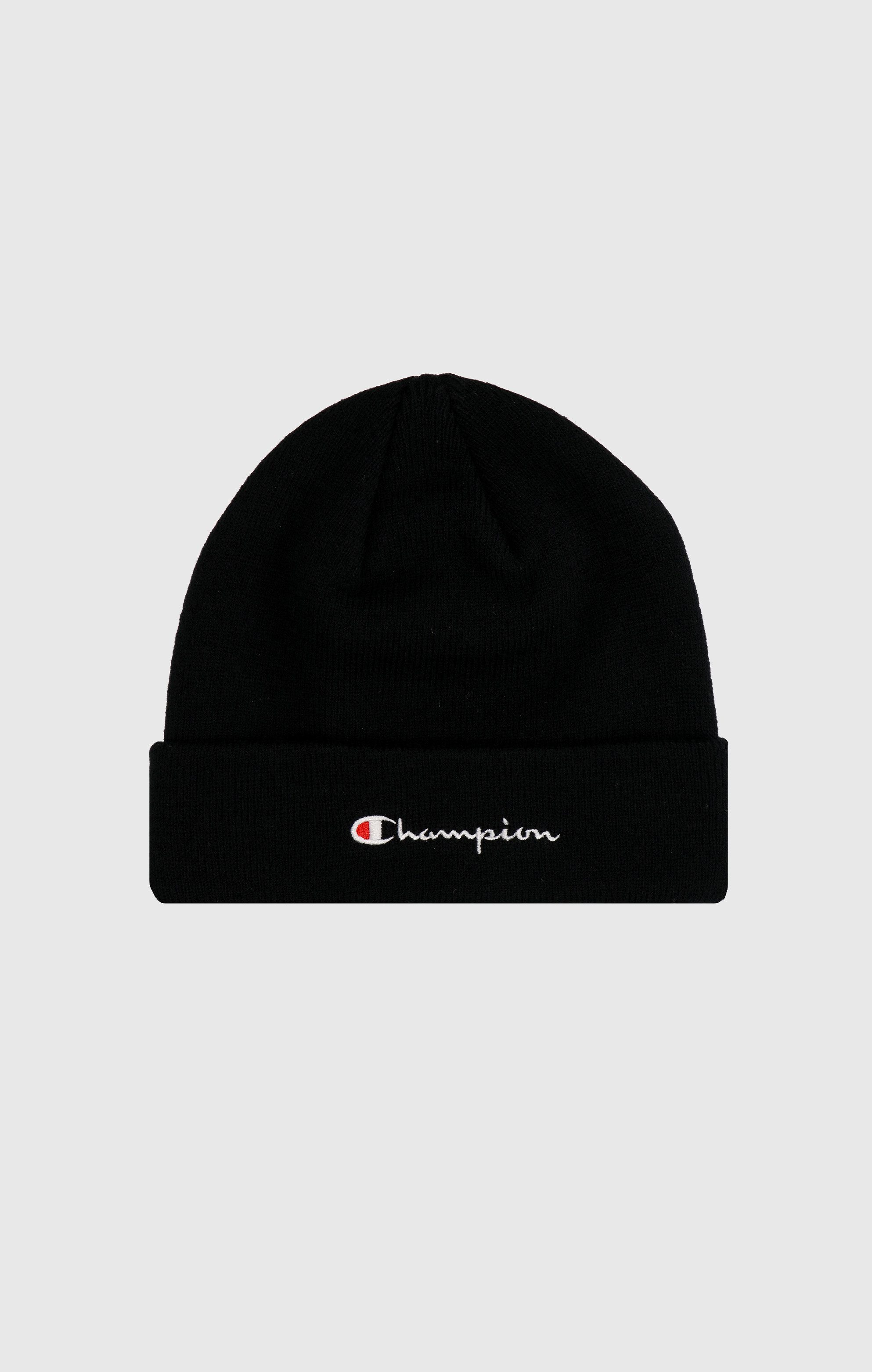 Champion Beanie met labelstitching