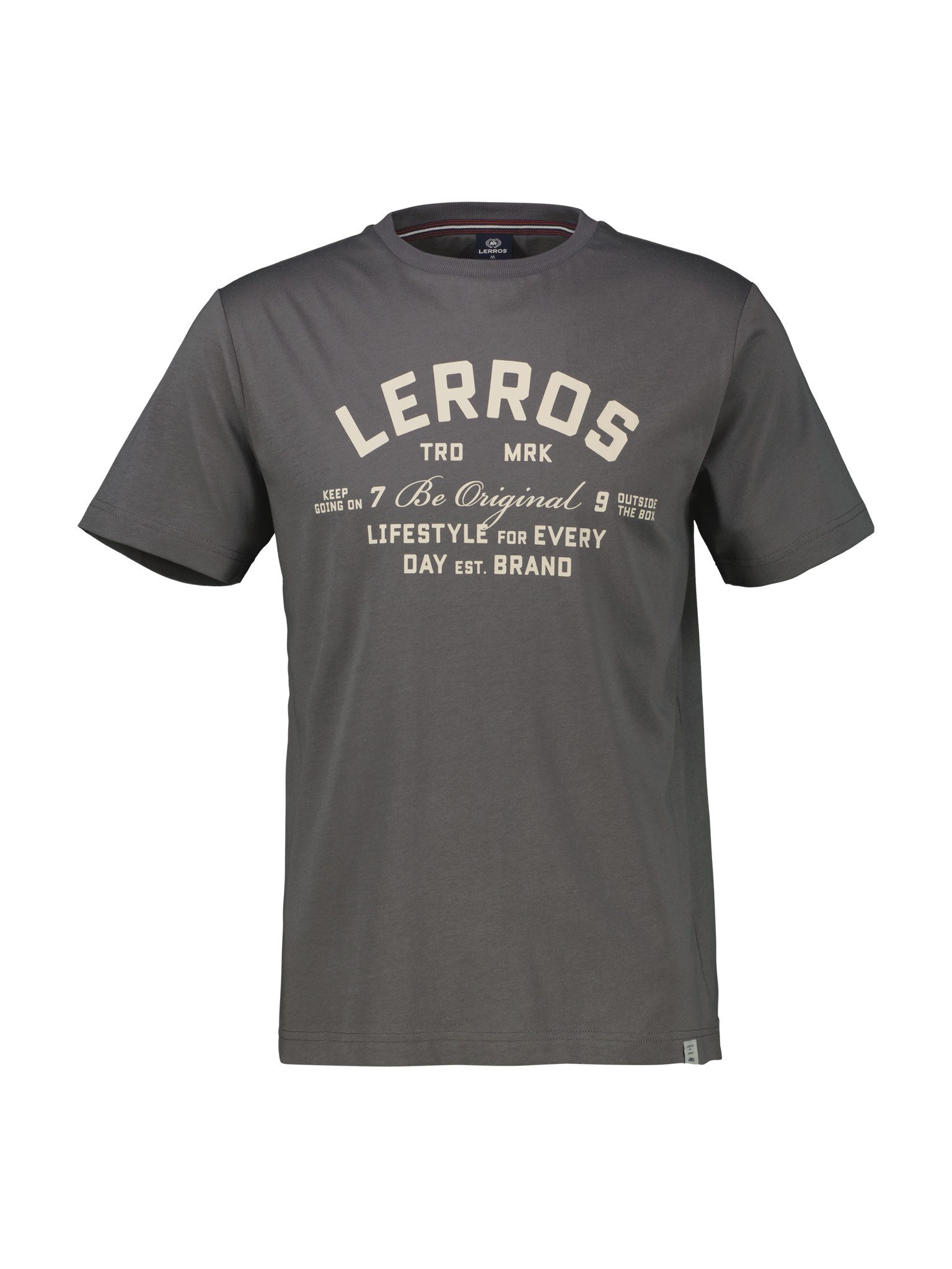 Lerros T-shirt met logoprint