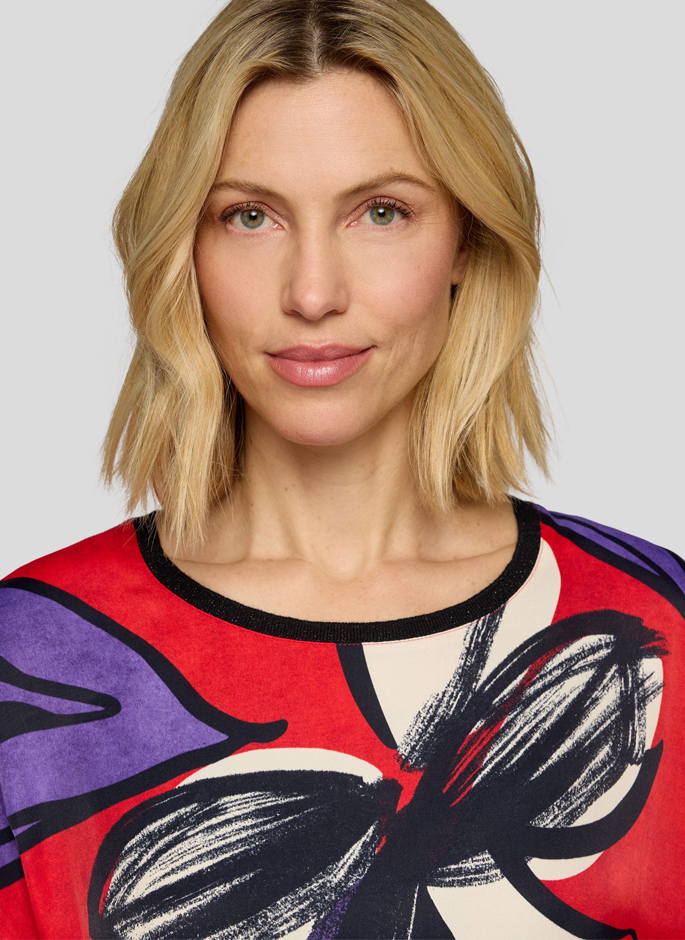 Rabe T-shirt met flower-print