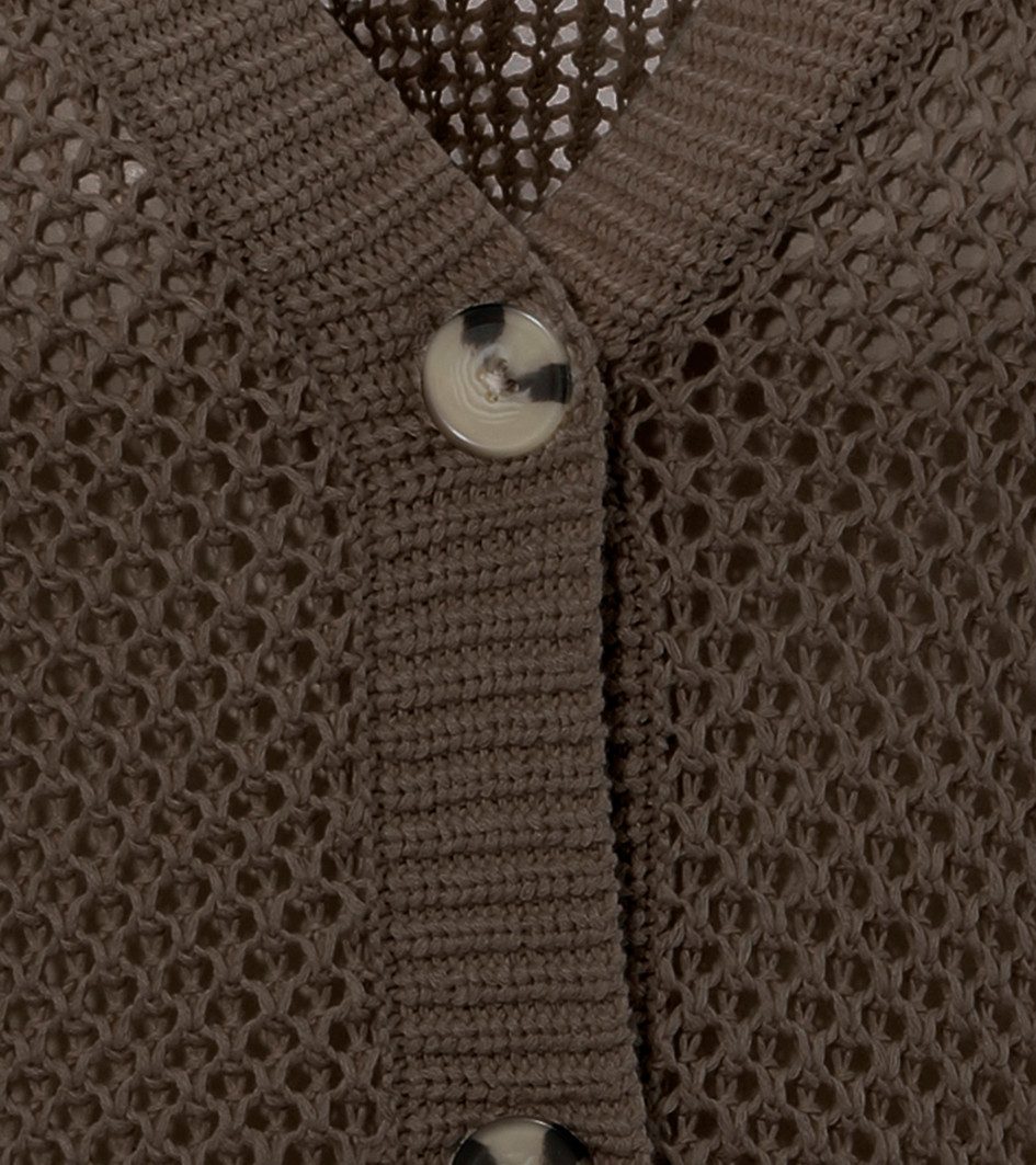 Aniston CASUAL Vest met trendy gaatjesbrei-patroon nieuwe collectie
