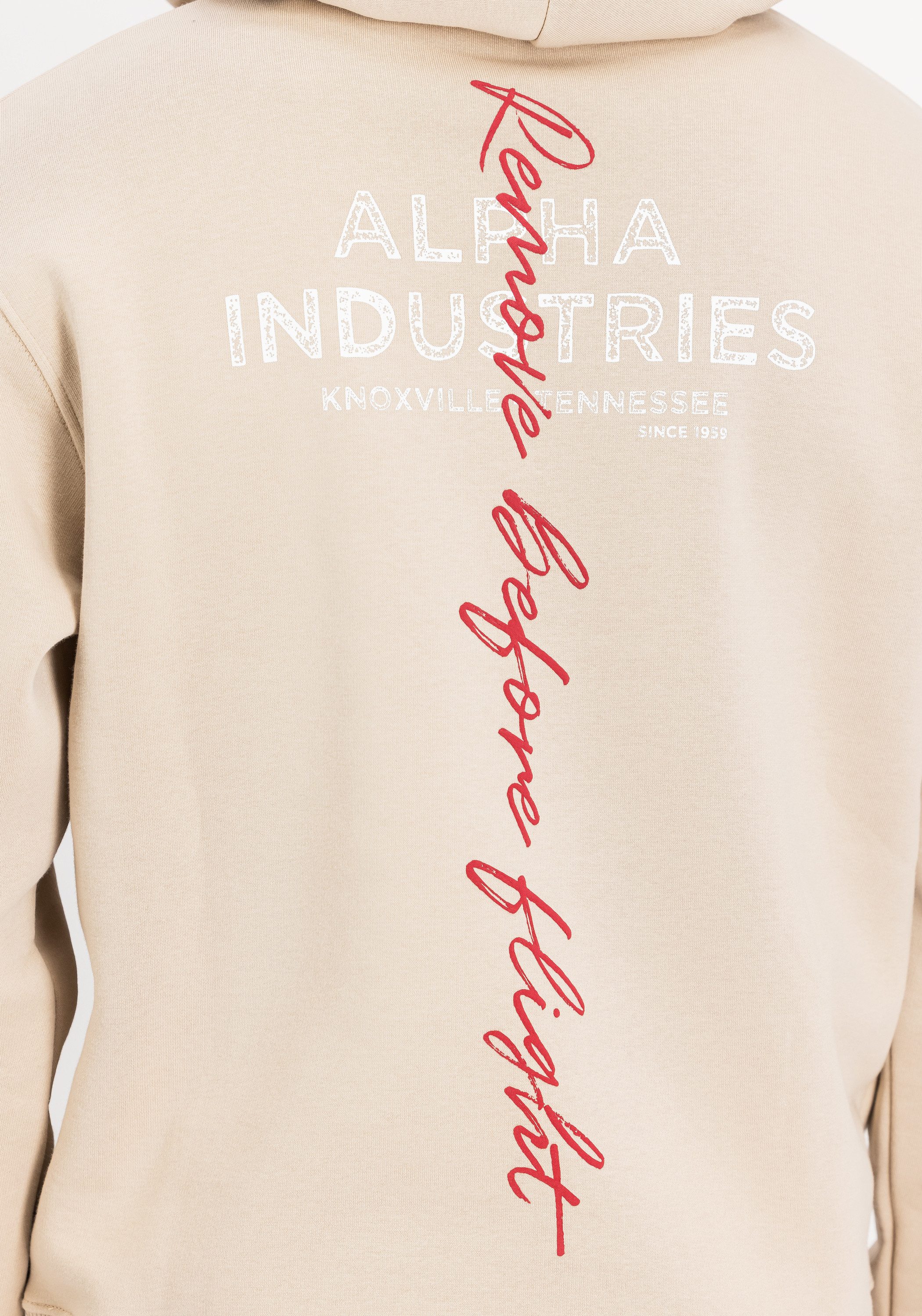 Alpha Industries Hoodie Alpha Industries Men - Hoodies Signature Back Print Hoodie