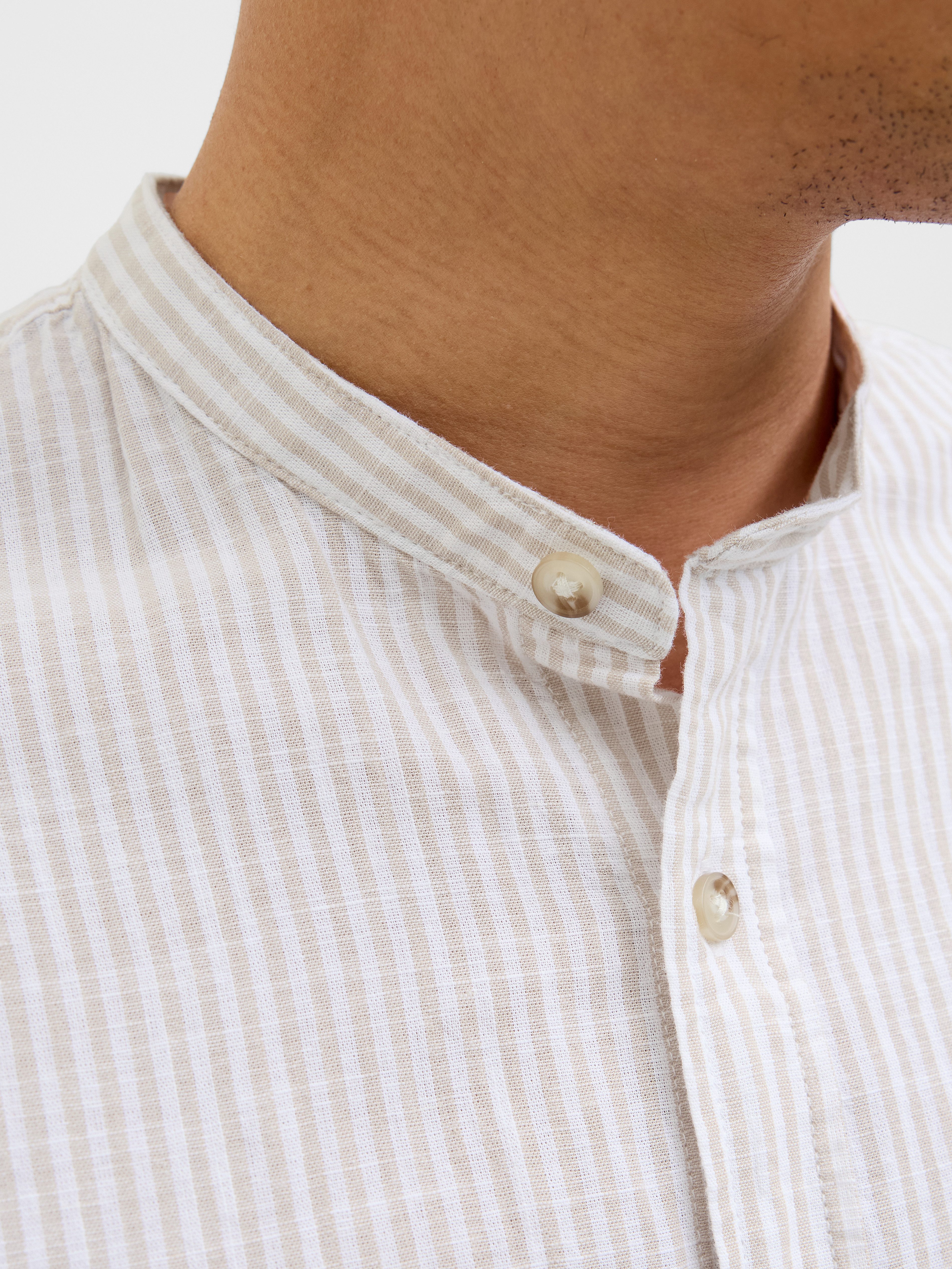 Jack & Jones Overhemd met lange mouwen JJESUMMER BAND SHIRT LS SN