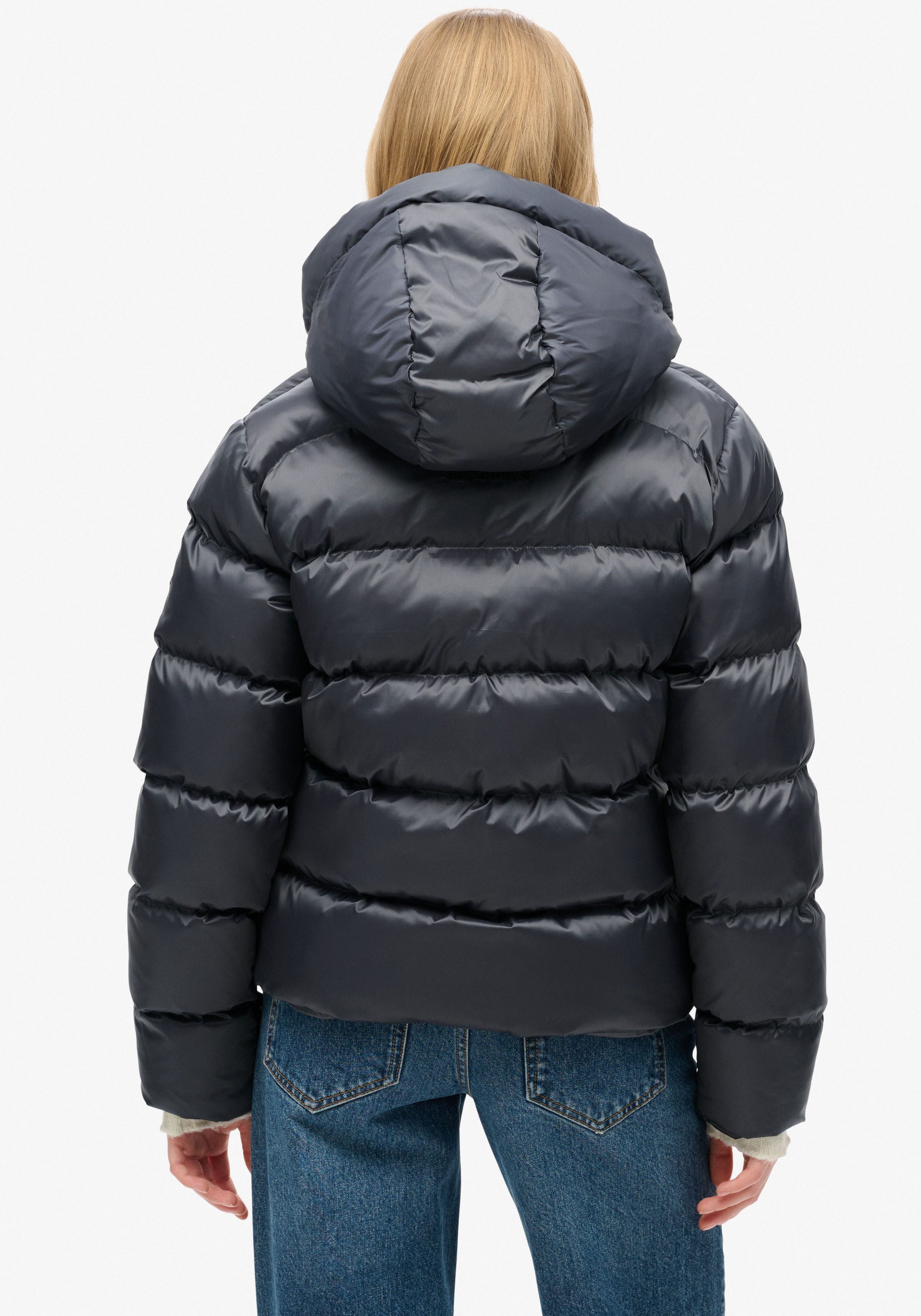 Superdry Gewatteerde jas HOODED LUXE SPORTS PUFFER
