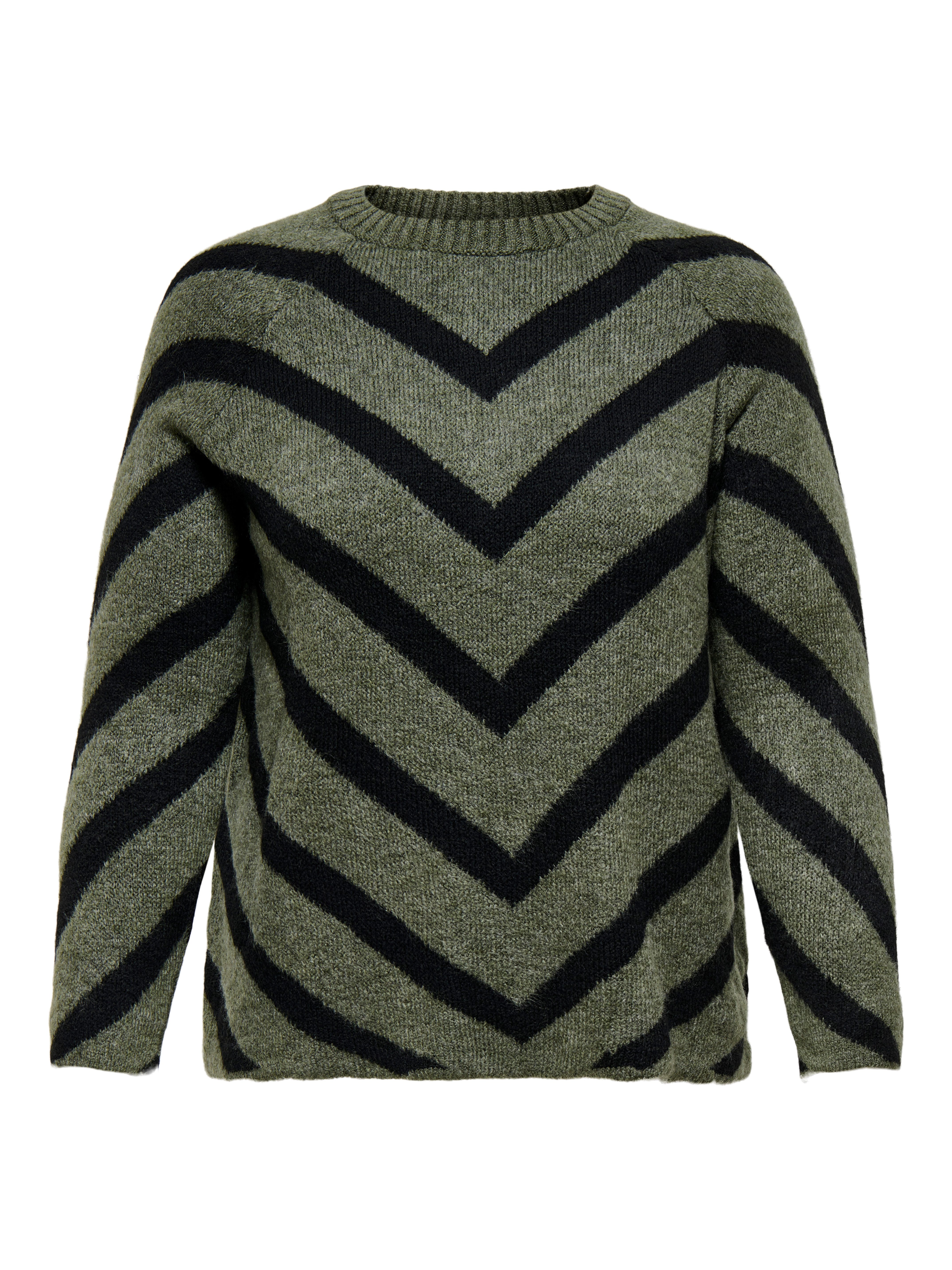 ONLY CARMAKOMA Gebreide trui CARELIZA L/S PULLOVER KNT NOOS