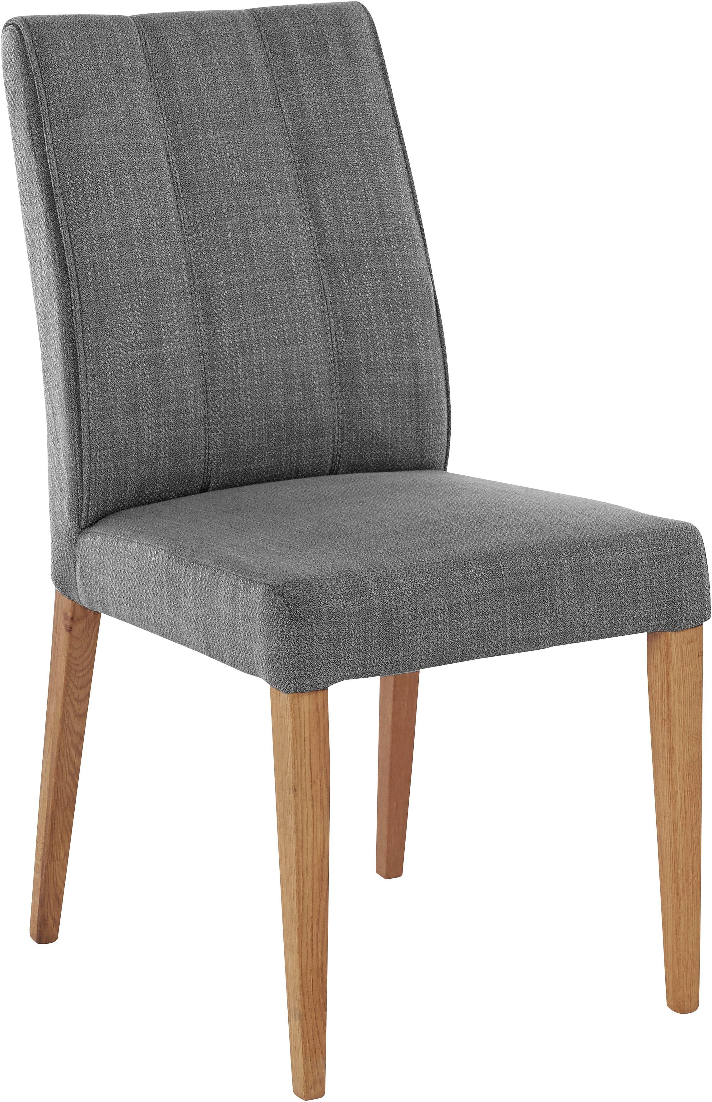 INOSIGN Eetkamerstoel Rugleuning met stiksels (2 stuks)