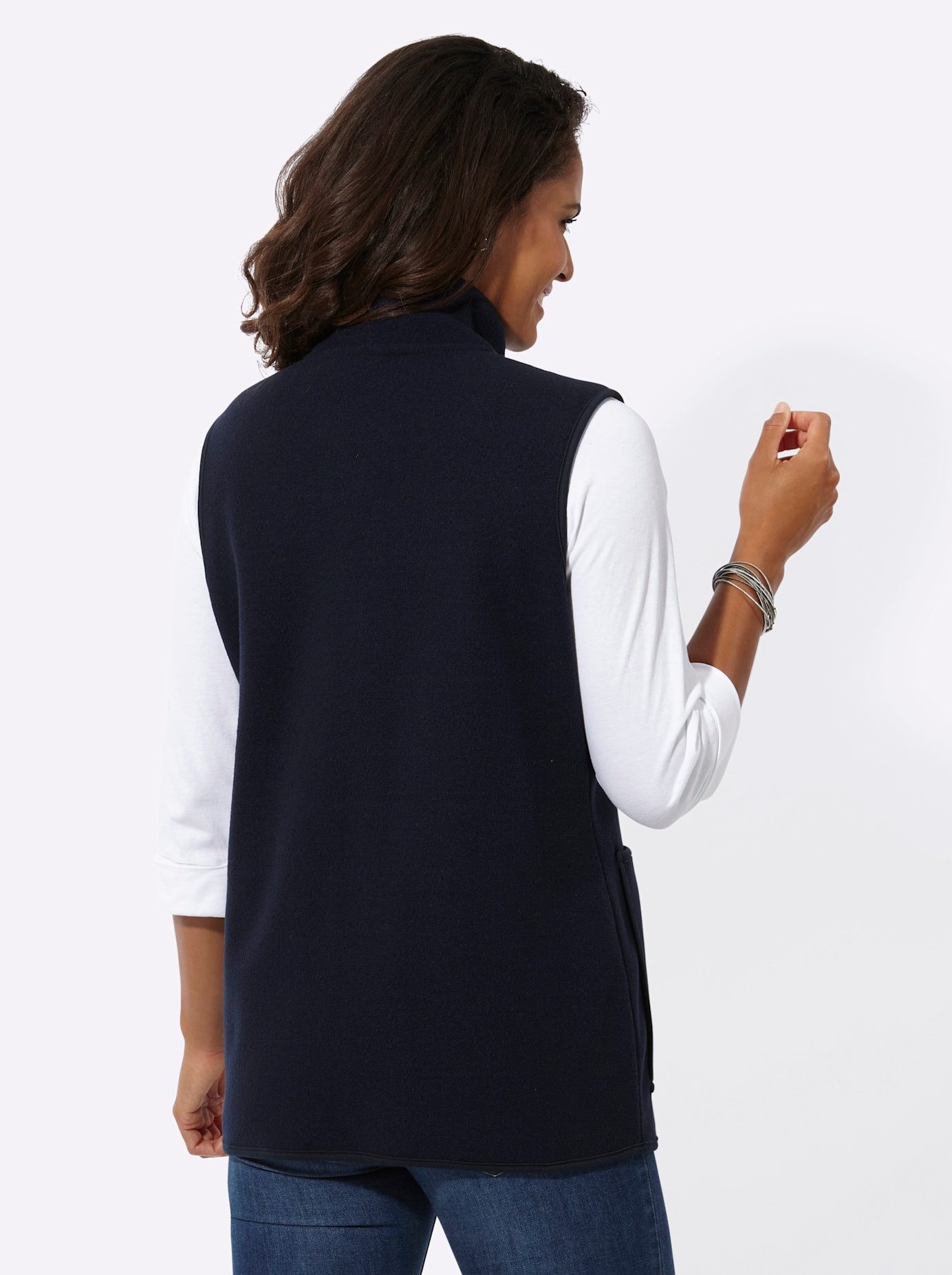 Casual Looks Mouwloos fleecevest