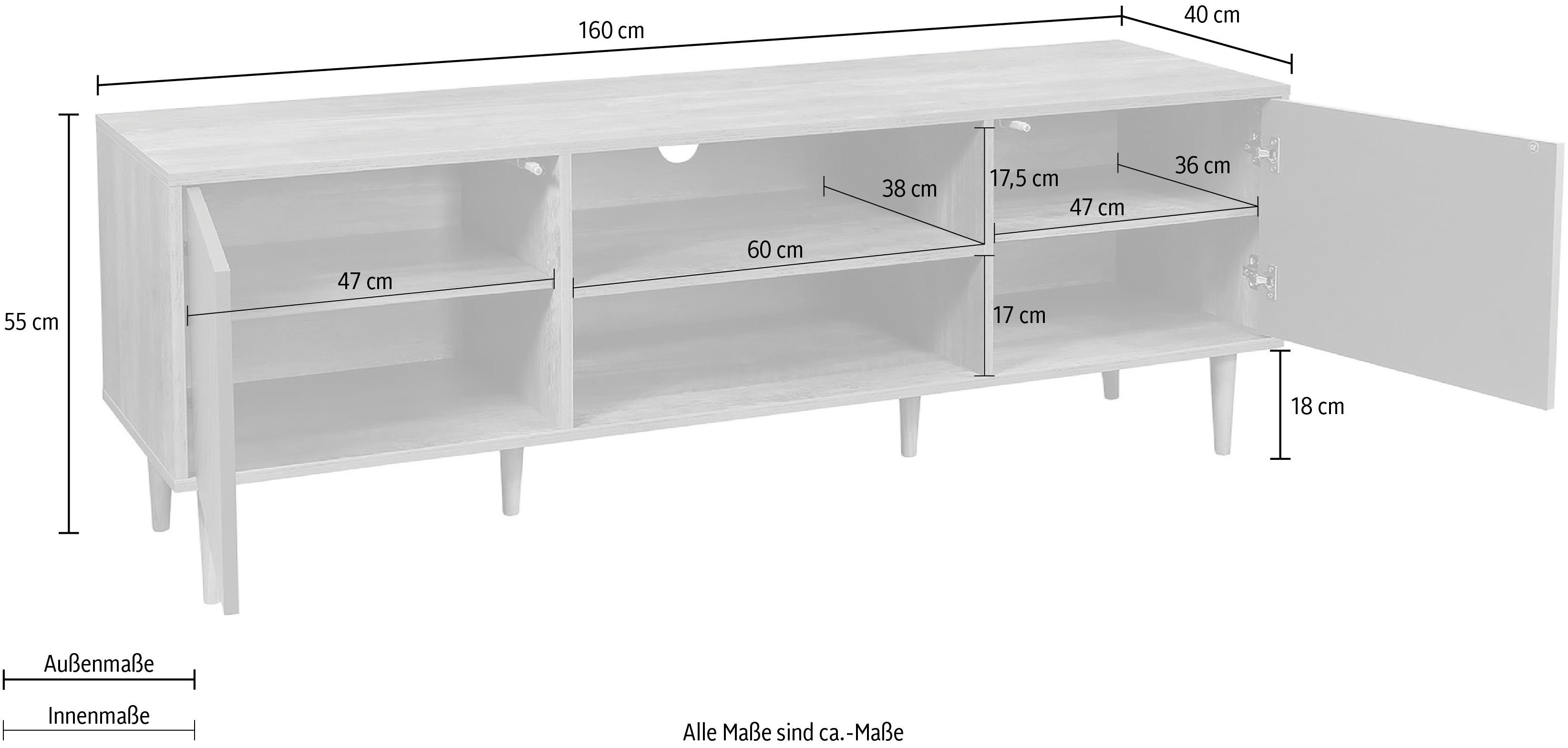 INOSIGN Tv-meubel Adeen Commode in tijdloos ontwerp