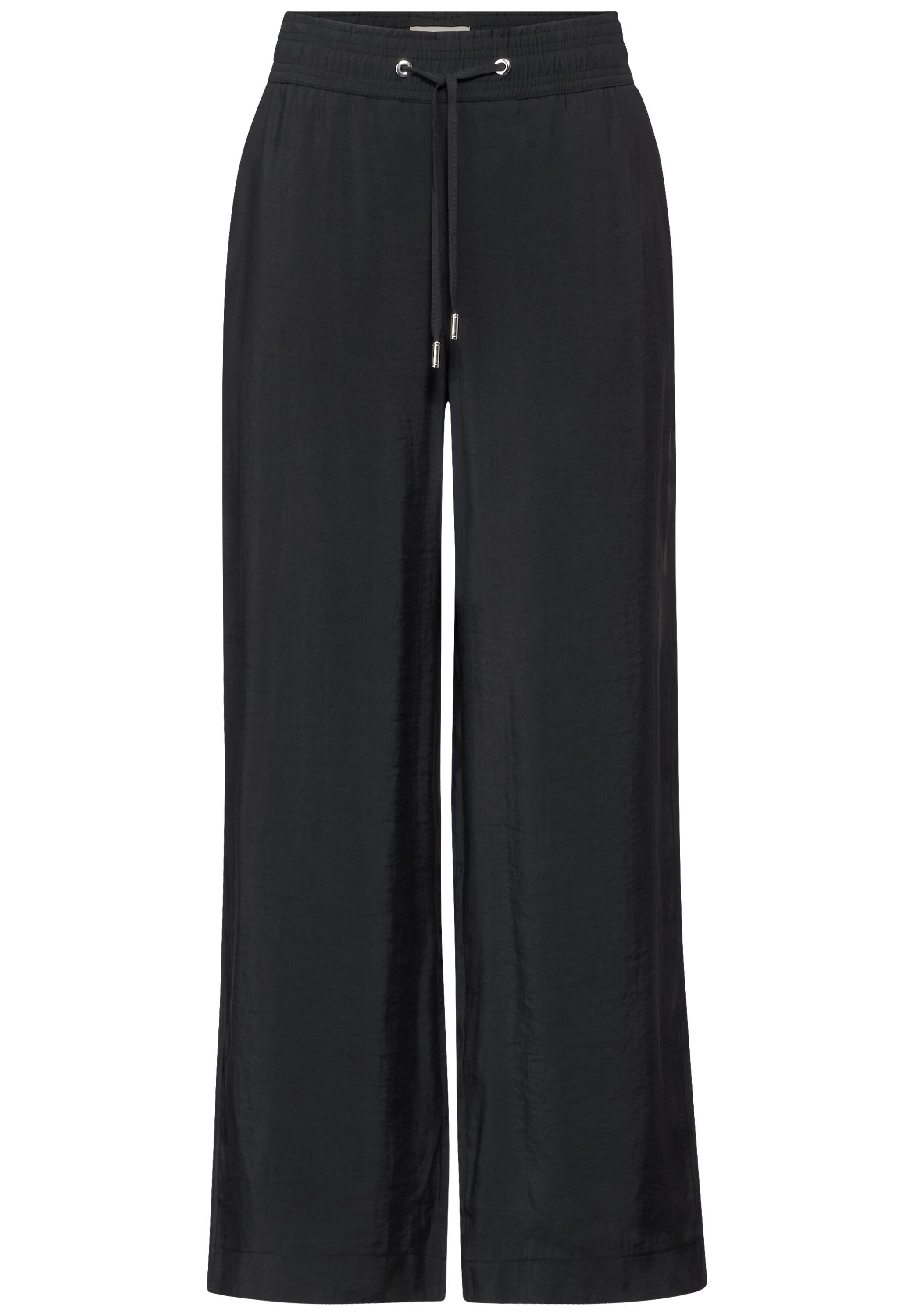 STREET ONE Stoffen broek met trekkoord