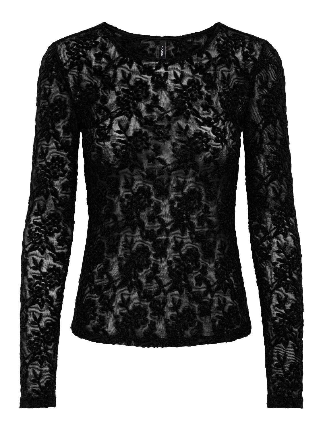 Only Shirt met lange mouwen ONLBLAISE L/S TOP JRS