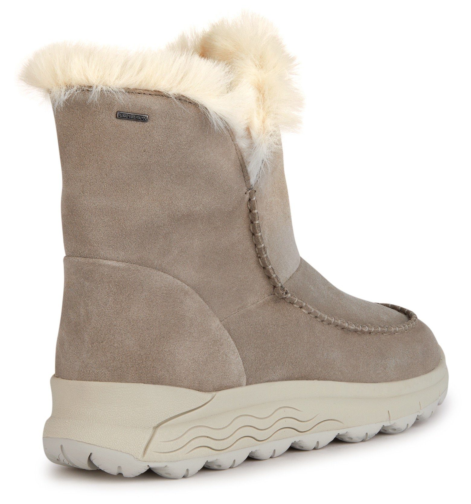 Geox Winterlaarzen D SPHERICA 4X4 B ABX sleehak, instapschoen in tex-uitvoering