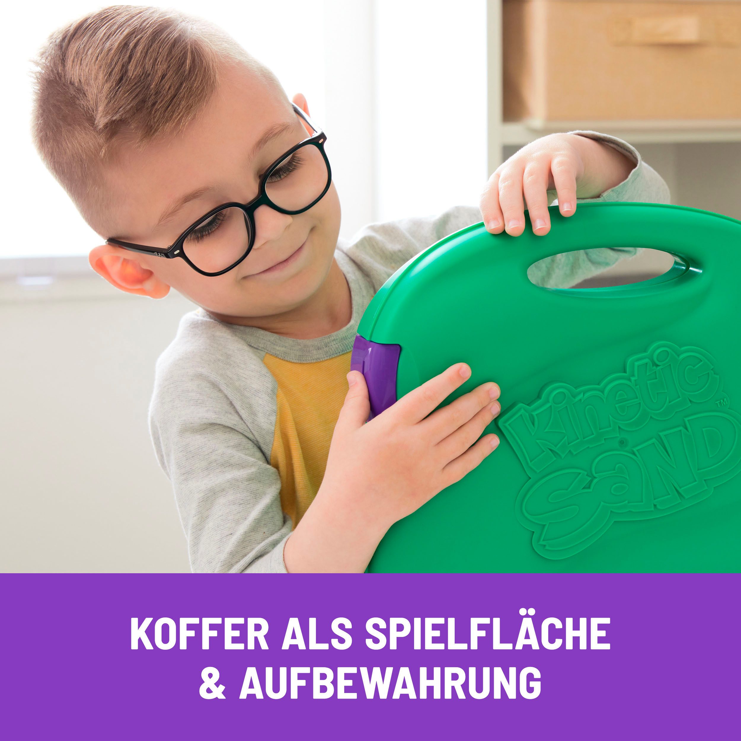 Spin Master Knutselset Kinetic Sand - Hunde Park Koffer 680 g