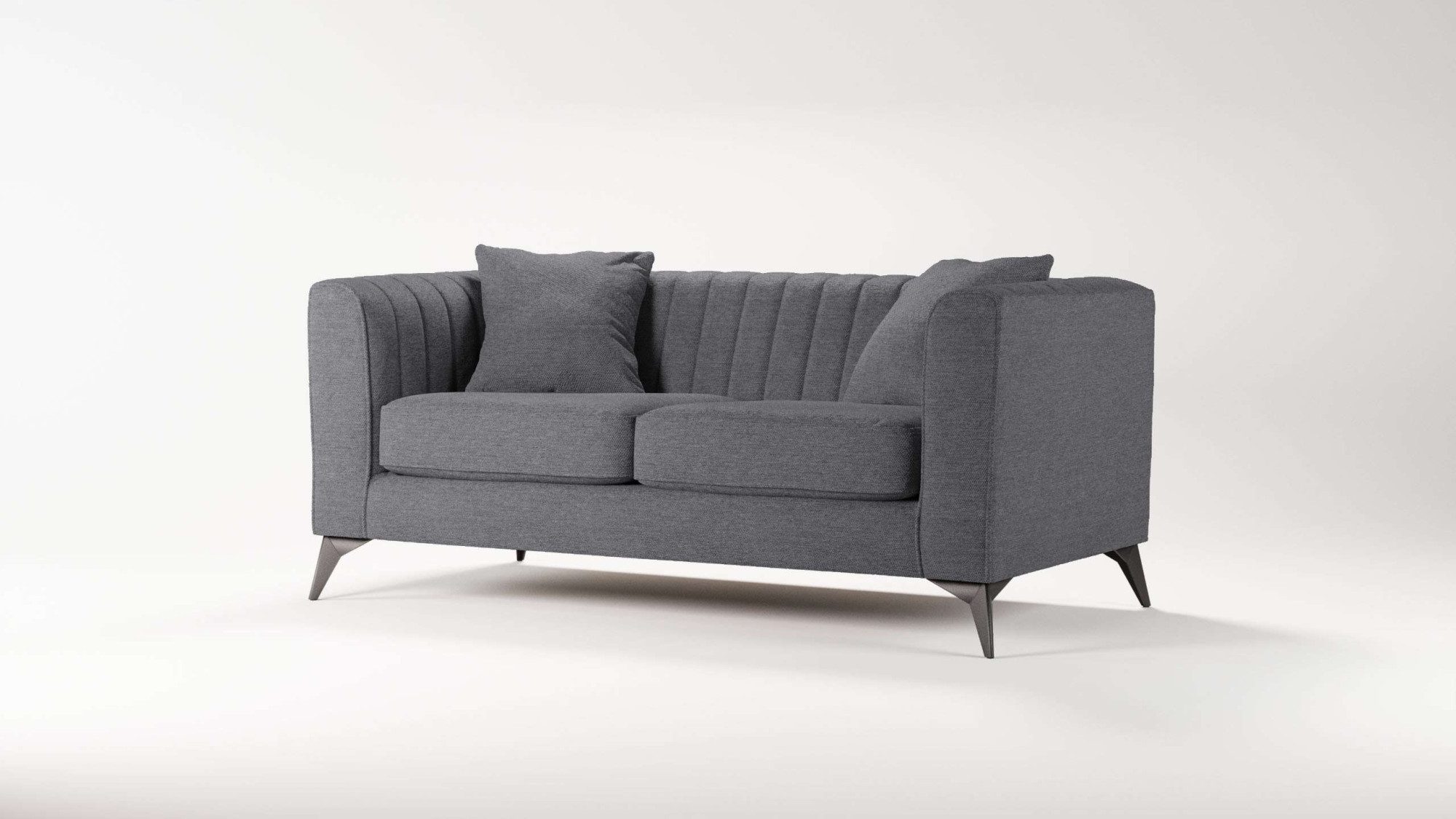 Places of Style 2-zitsbank MATTHEW elegant designsofa, afmetingen B/D/H: 170/86/74 cm