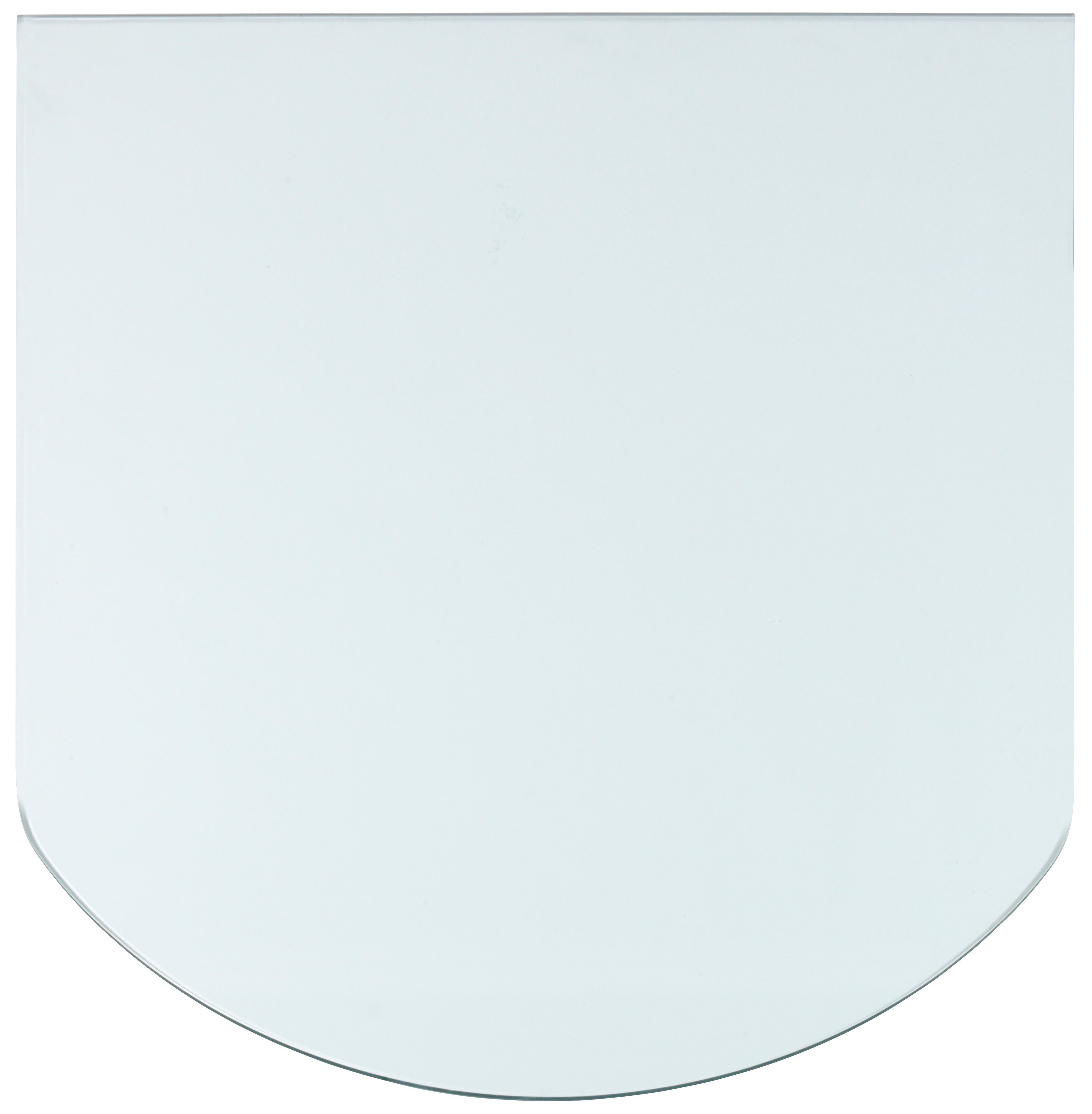Heathus Bodemplaat Heathus Halfrond 85 Glas Glas-halfrond, 85 x 110 cm, 8 mm dikte, transparant, voor vonkenbescherming