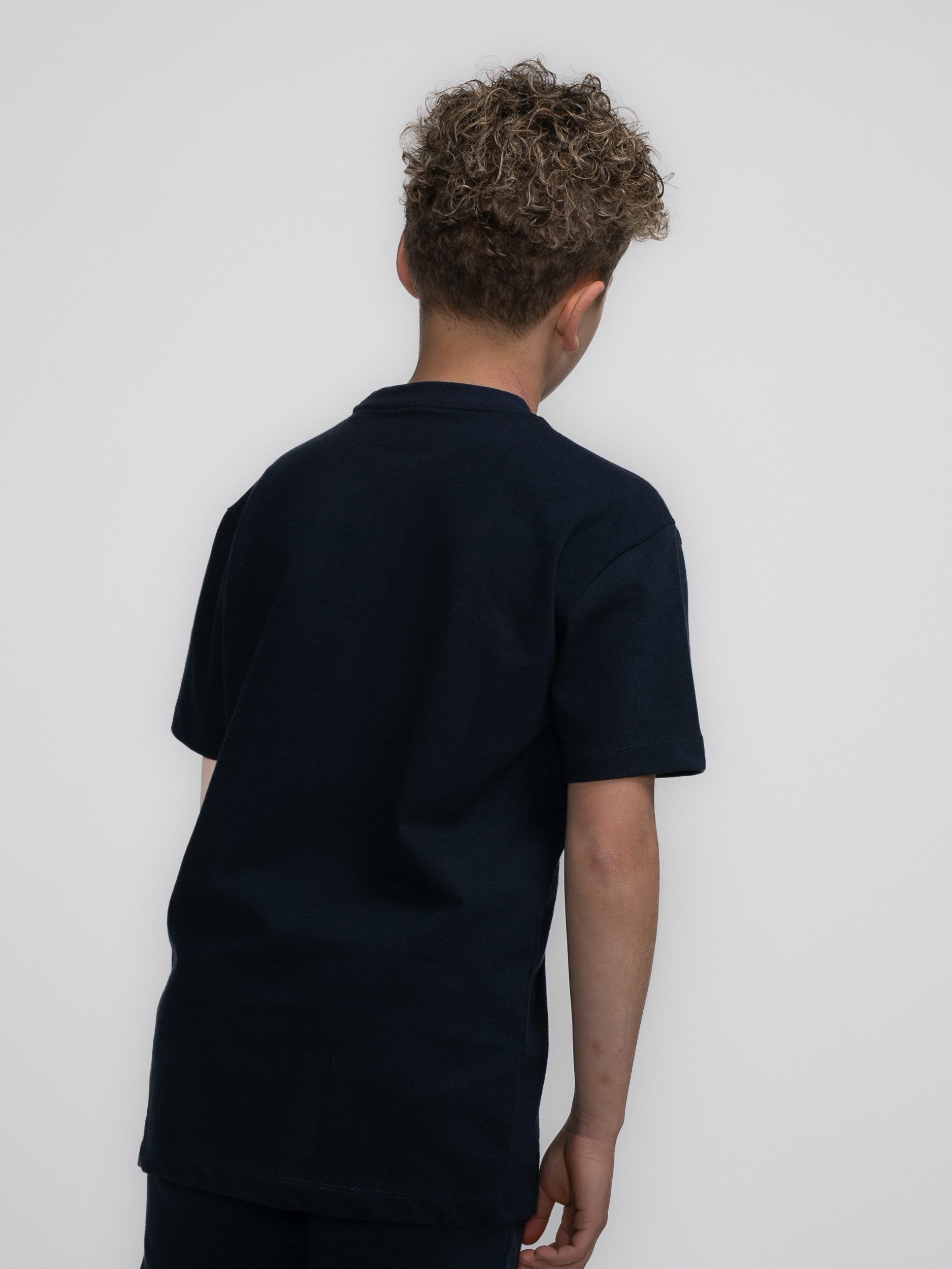 Petrol Industries T-shirt met reliëf op de borst