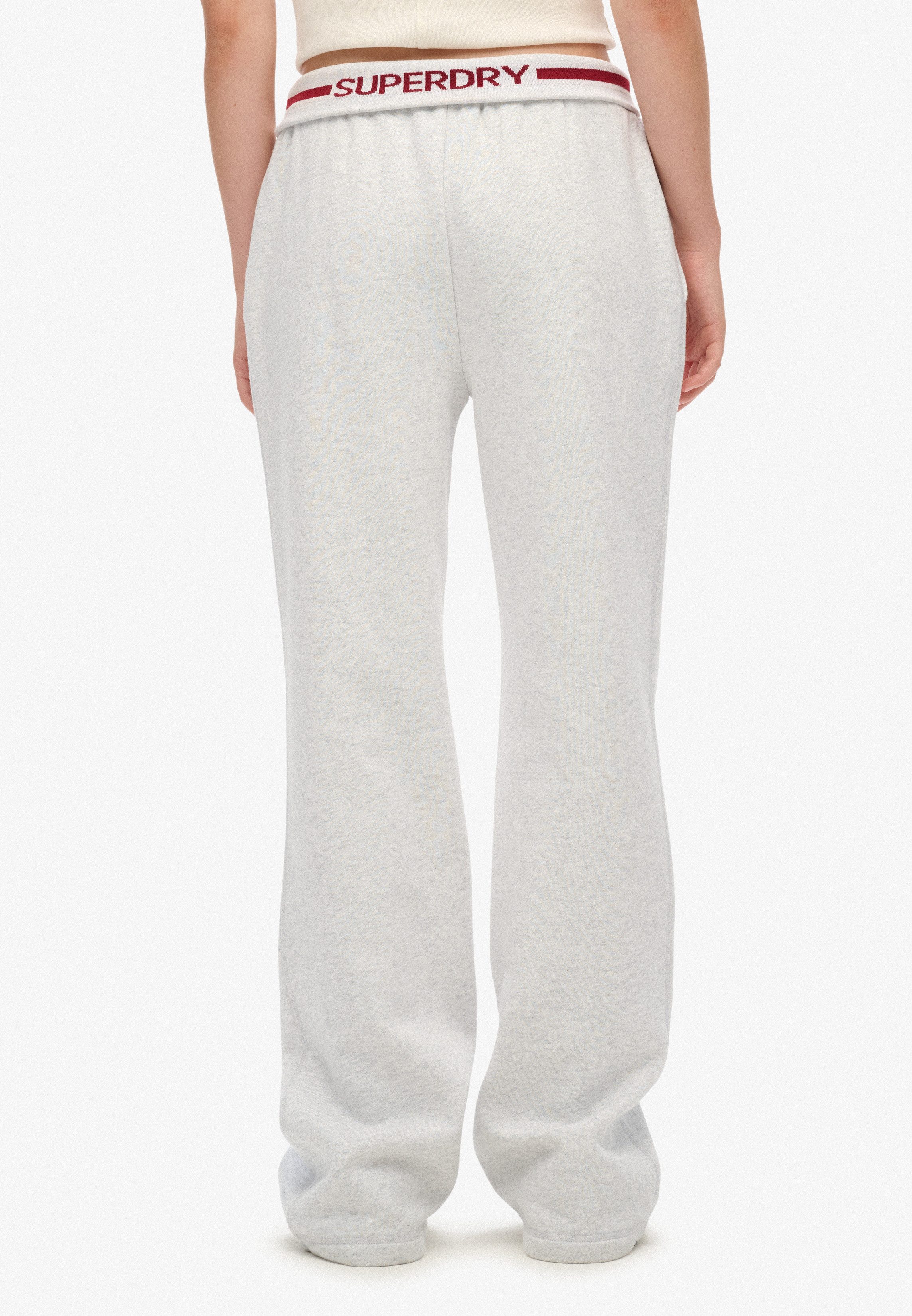 Superdry Sweatbroek ESSENTIAL LOGO LR FLARE JOGGER